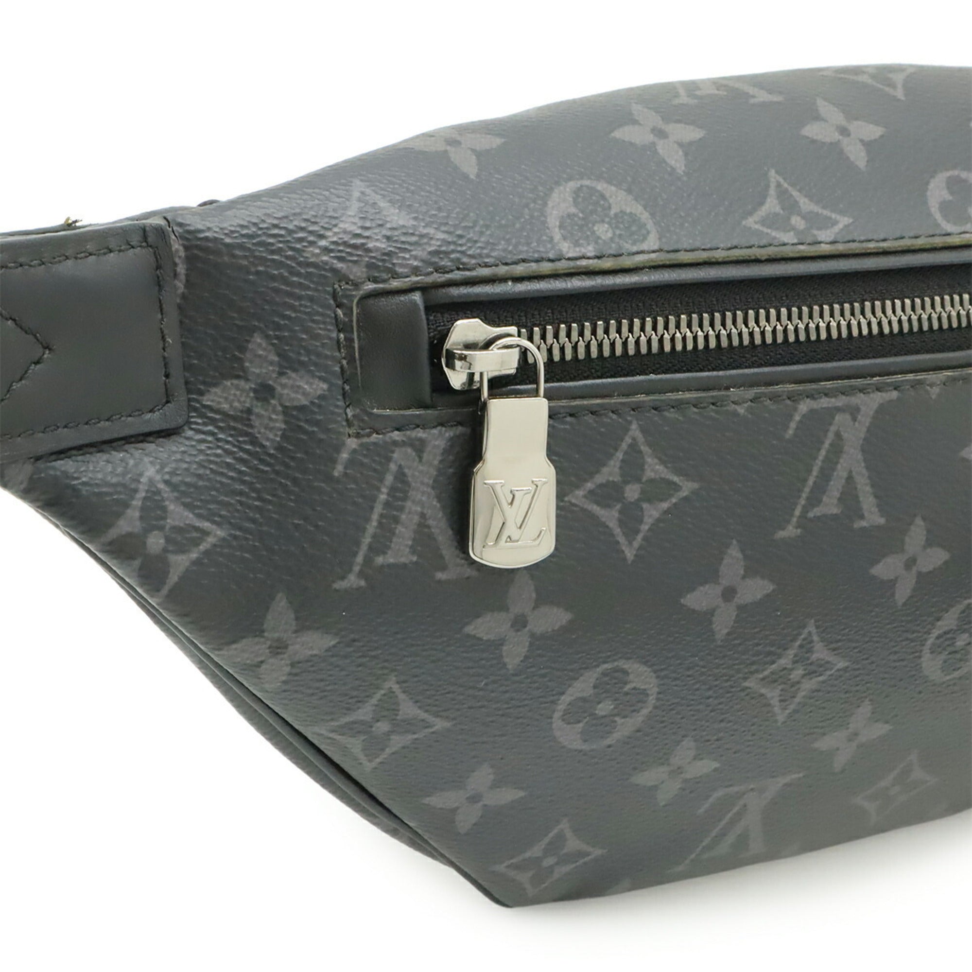 Louis Vuitton Monogram Eclipse Monogram Eclipse Monogram Eclipse Leather Fanny Pack (Pre-Owned)