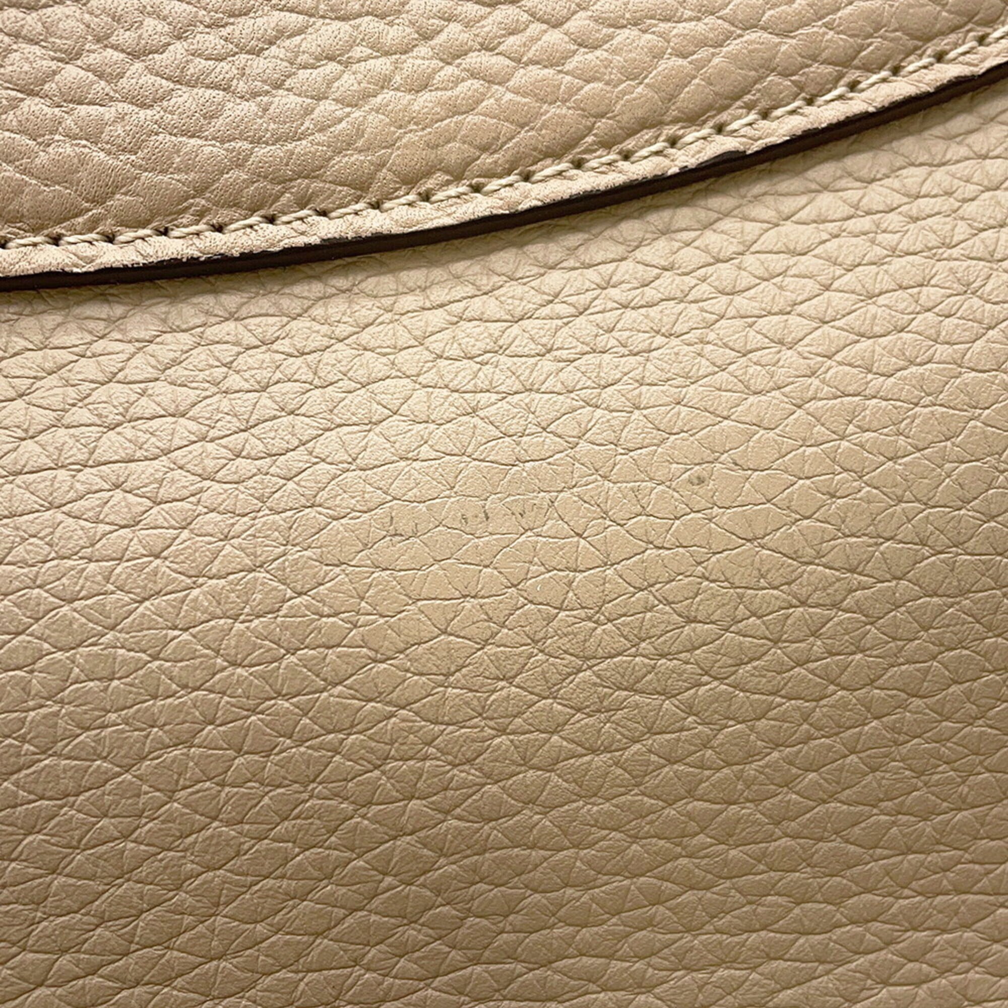 Louis Vuitton Galle Leather Handbag Shoulder Bag (Pre-Owned)