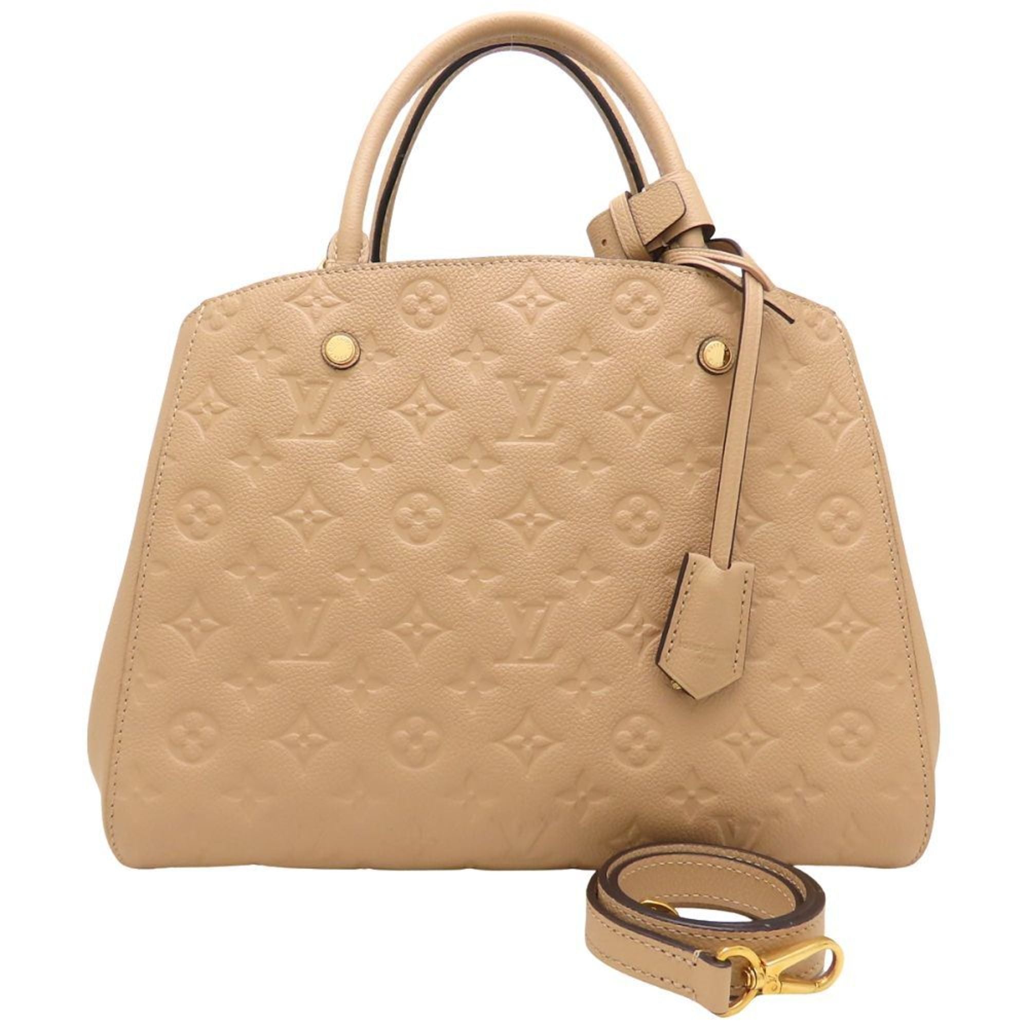Louis Vuitton Dune Leather Handbag (Pre-Owned)