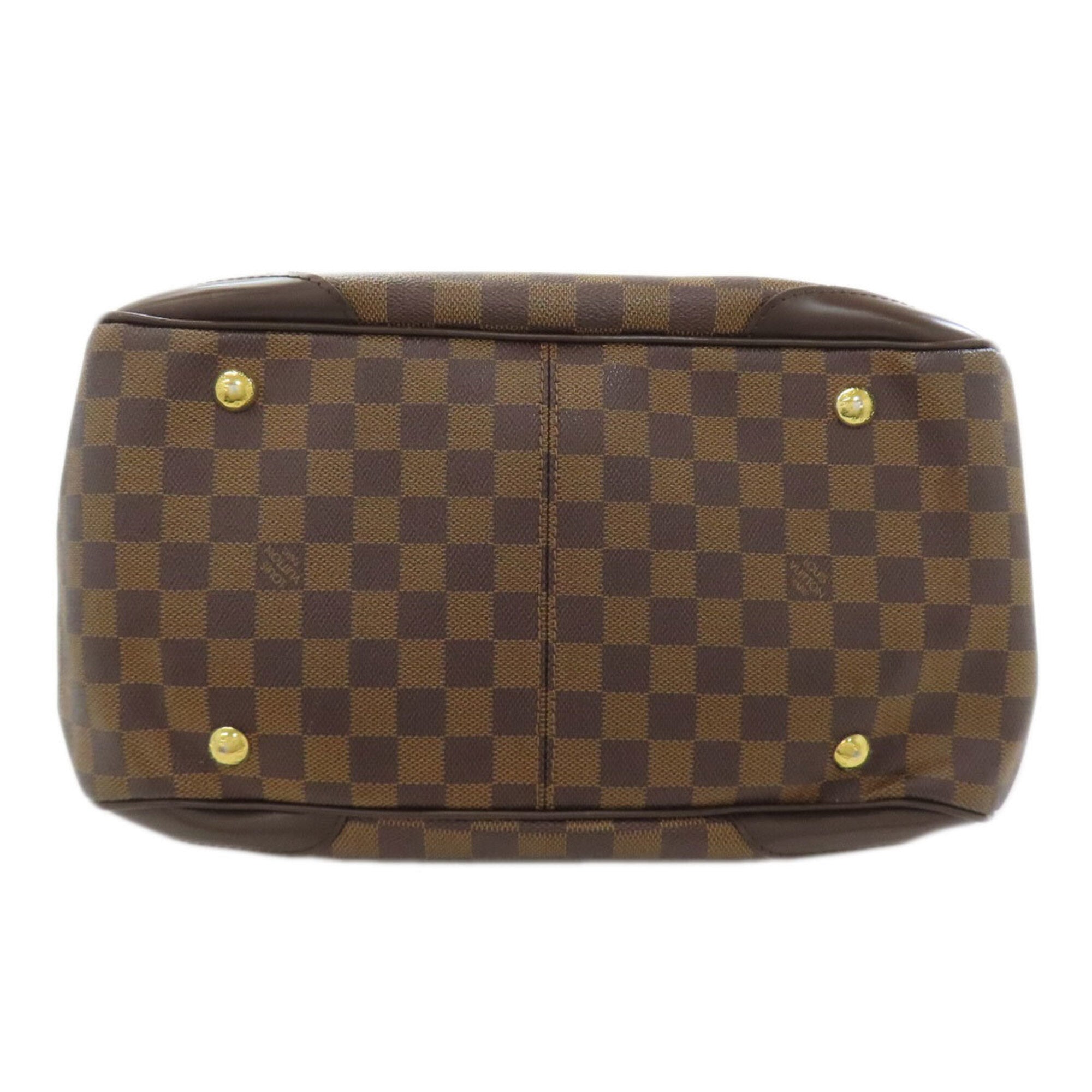 Louis Vuitton Damier Damier Canvas Ebene Damier Canvas Handbag (Pre-Owned)
