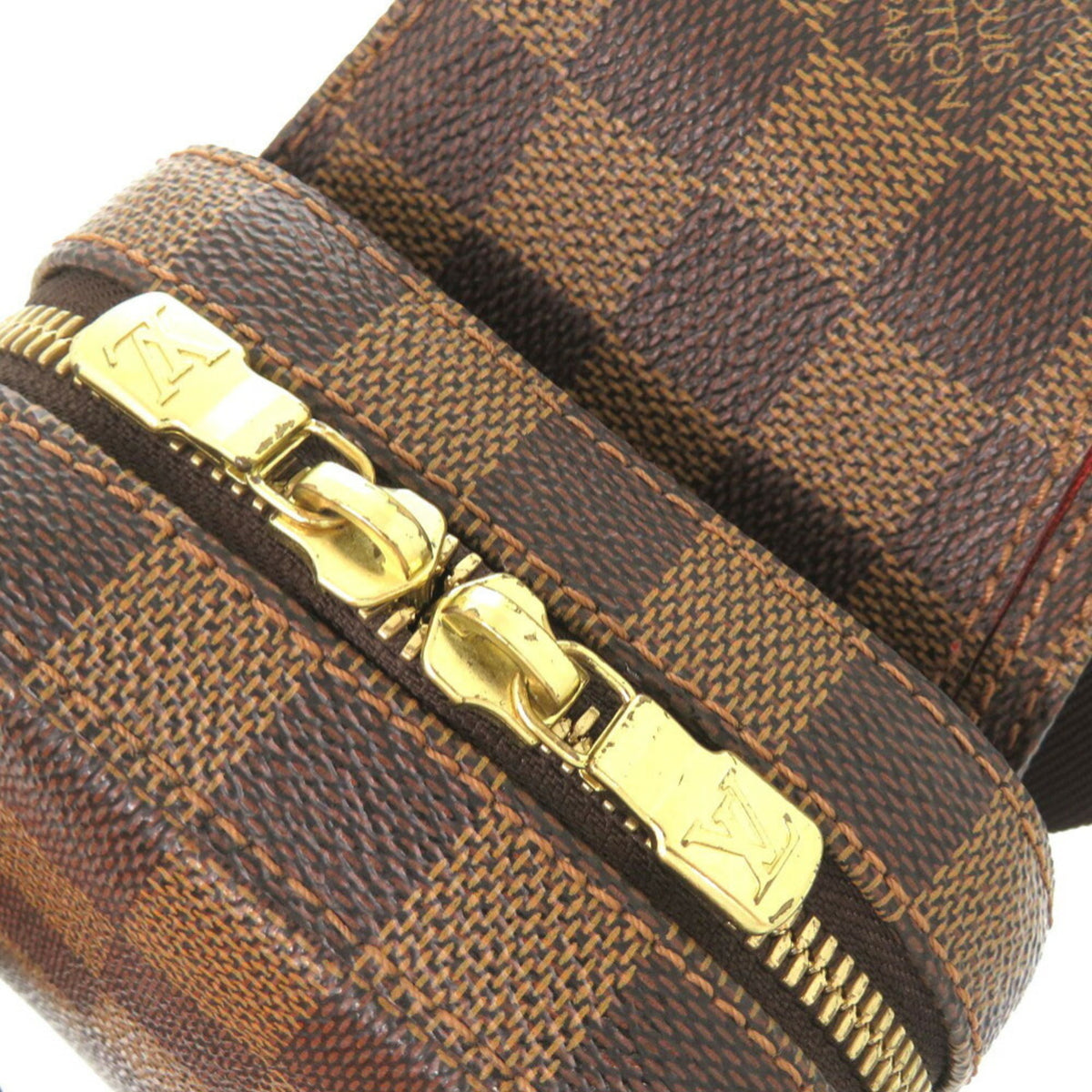 Louis Vuitton Ebene Damier Canvas Sling Bag (Pre-Owned)