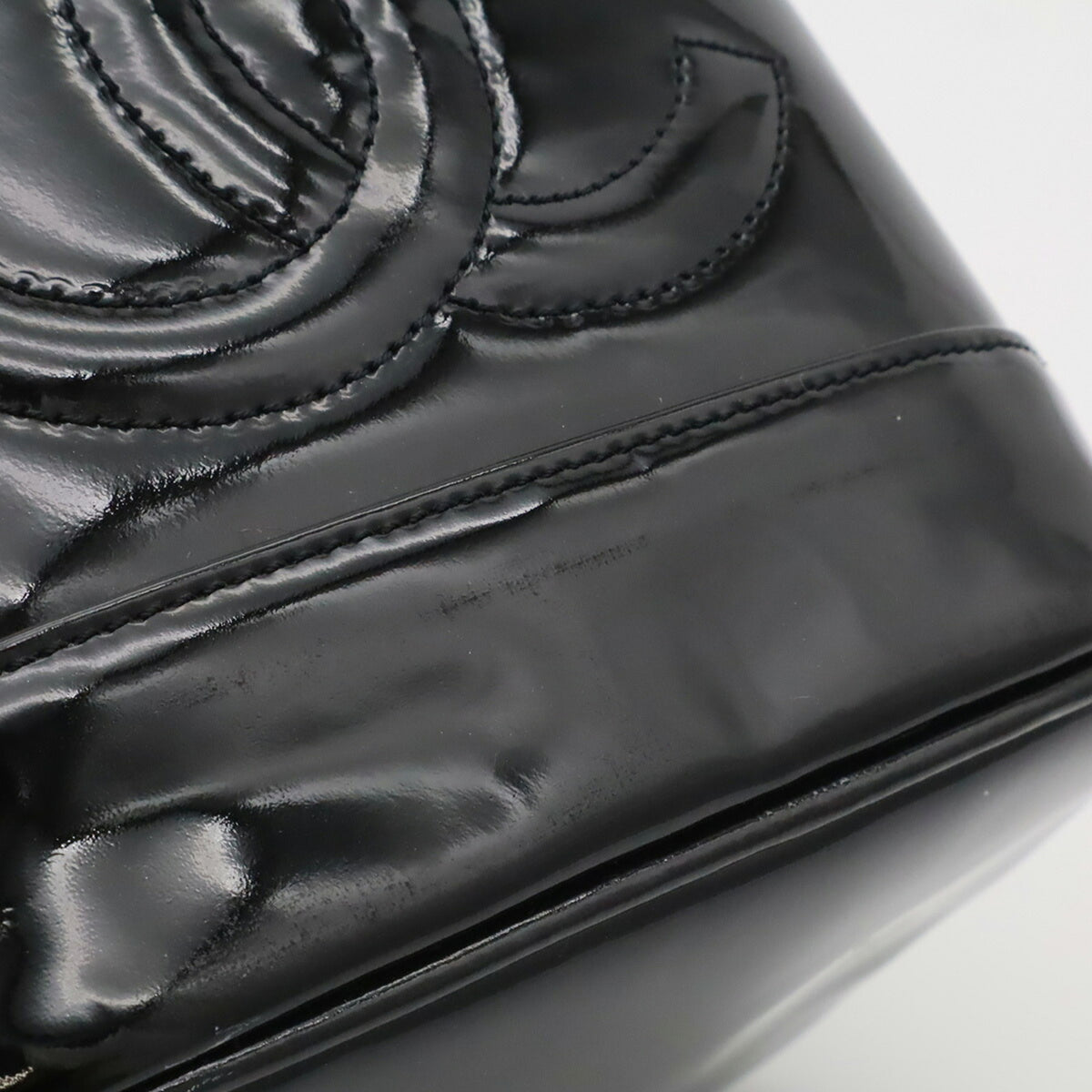 Chanel Black Handbag Pouch Vanity Bag (Pre-Owned)