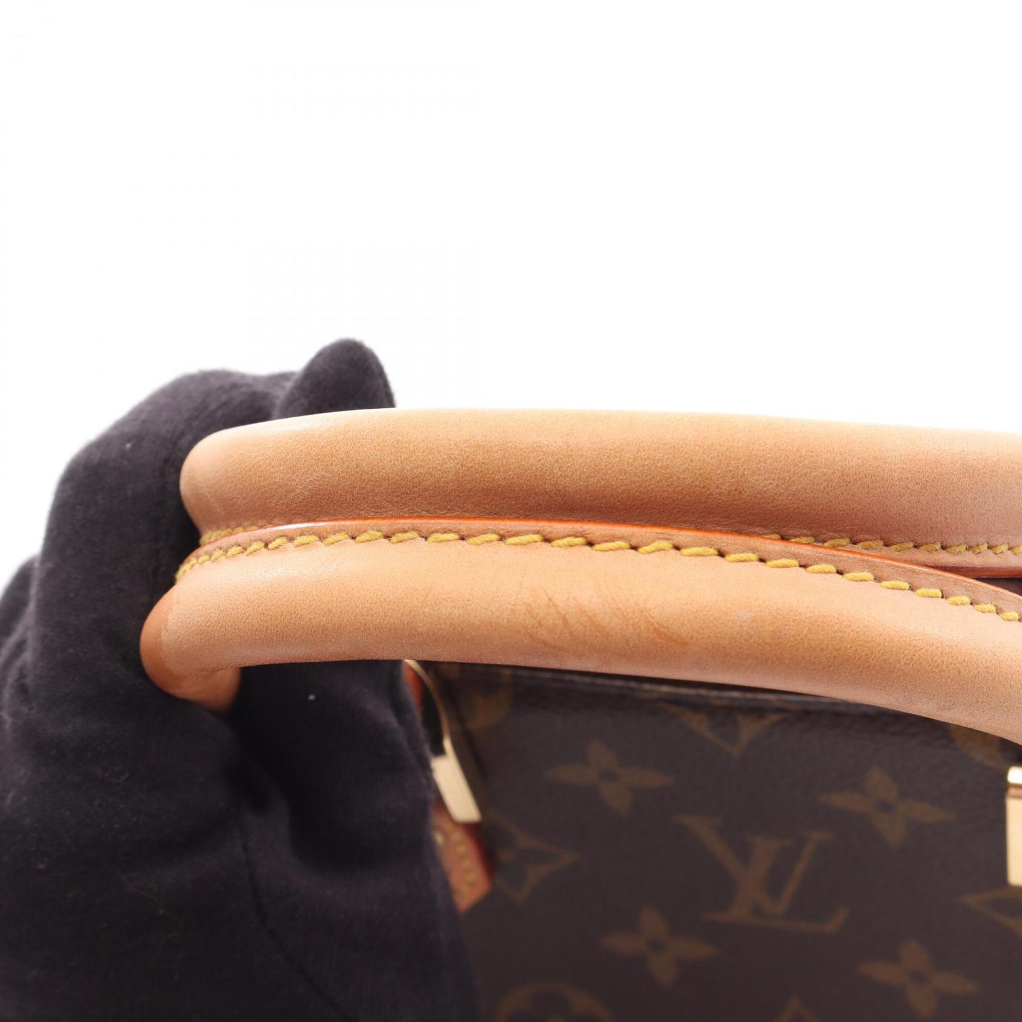 Louis Vuitton Monogram Brown Monogram Leather Handbag (Pre-Owned)