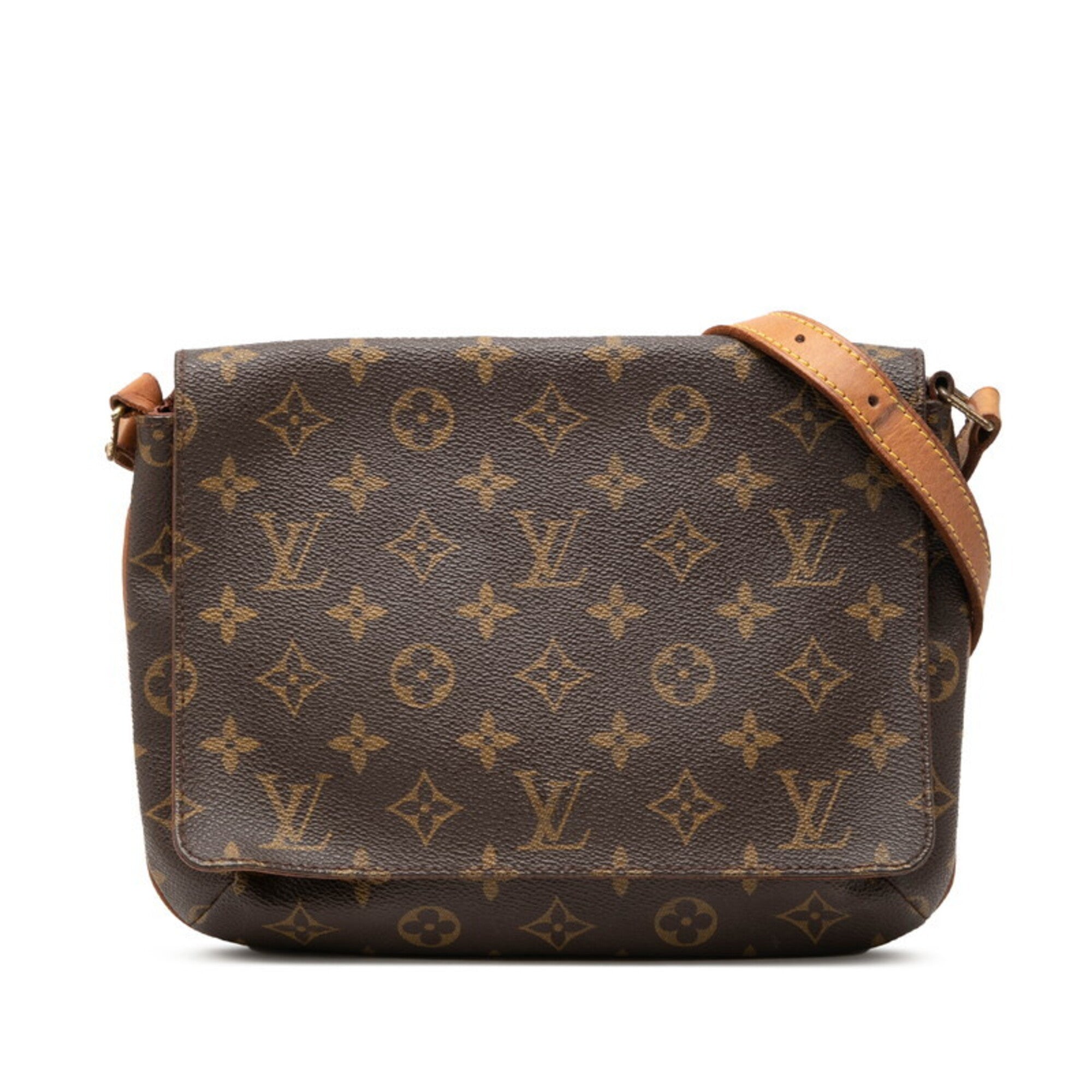 Louis Vuitton Brown Pvc Cuir Ombre Leather Shoulder Bag (Pre-Owned)