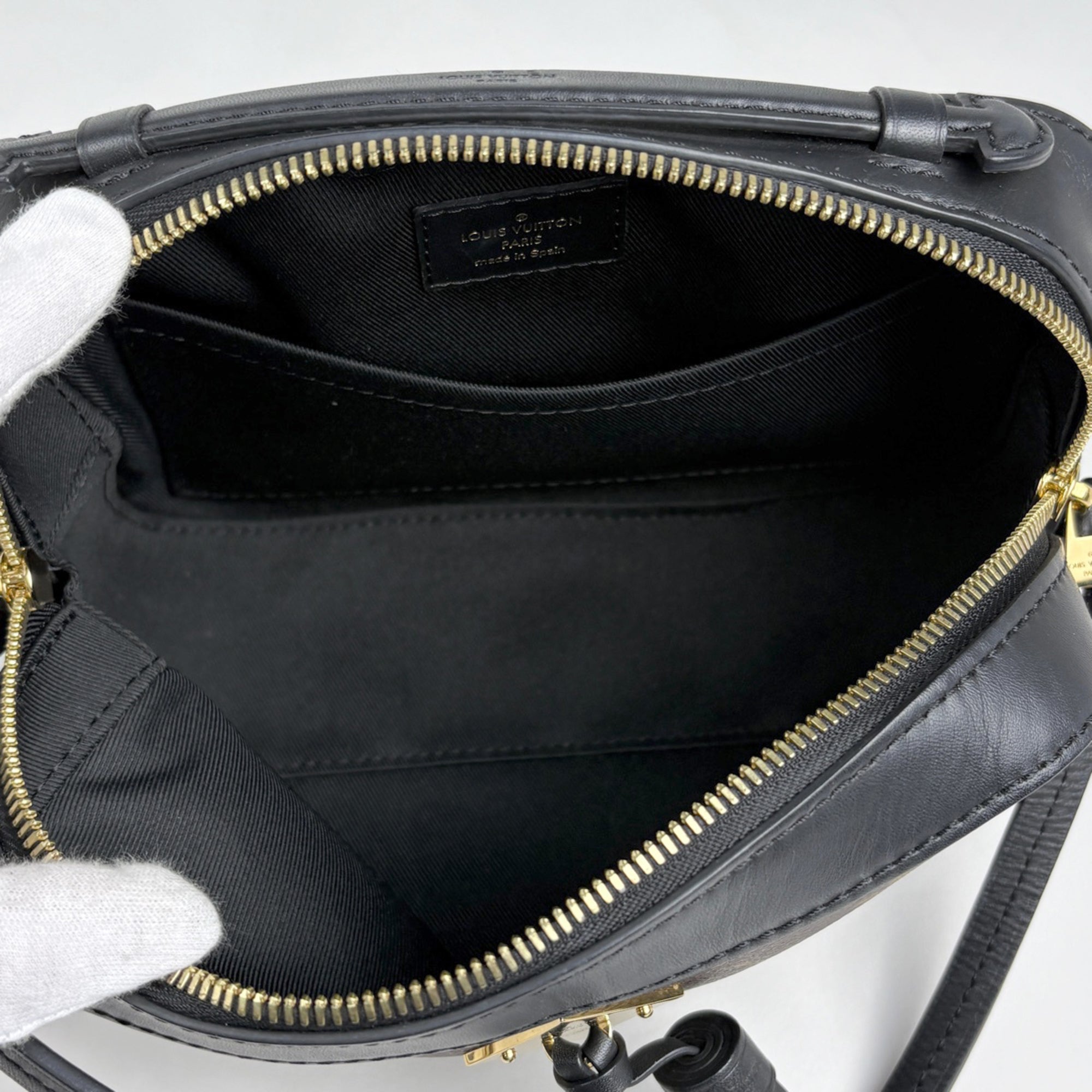 Louis Vuitton Black Brown Noir Monogram Shoulder Bag (Pre-Owned)