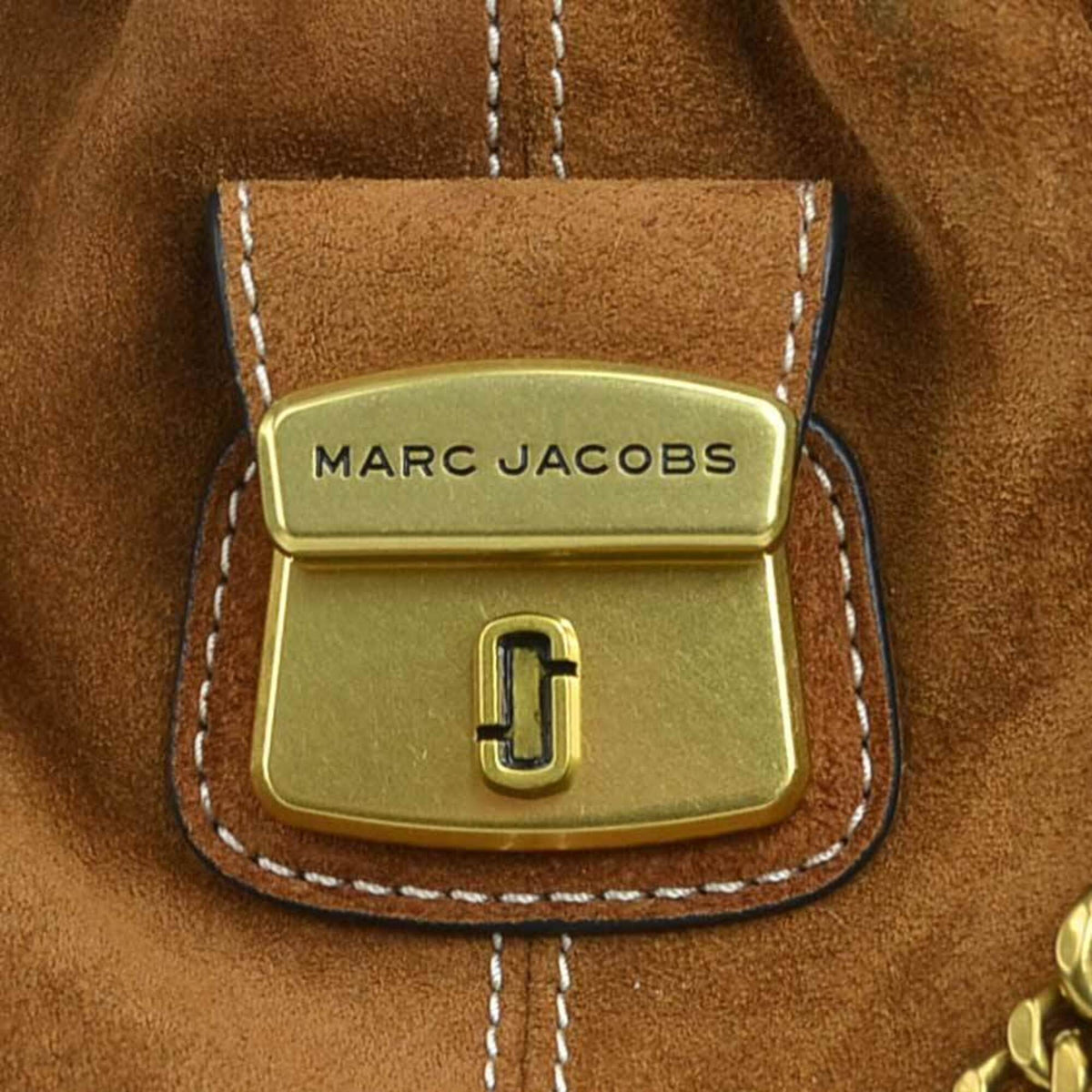 Marc Jacobs Brown Suede Handbag (Pre-Owned)
