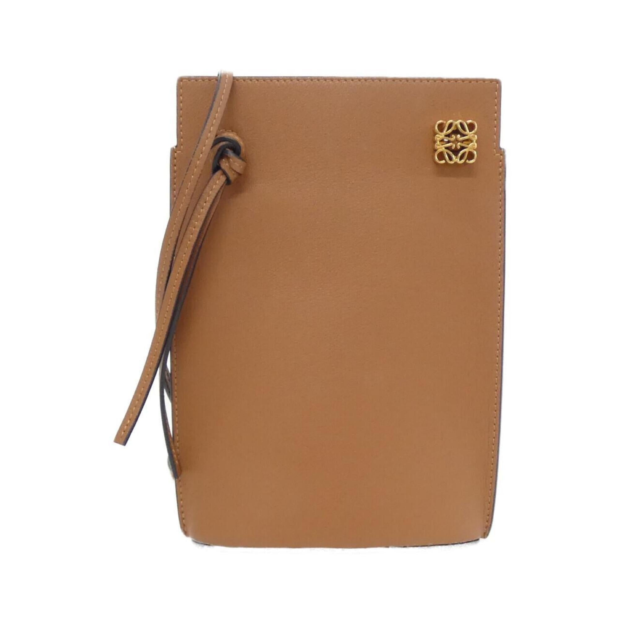 Loewe Brown Leather Shoulder Bag (Pre-Owned)