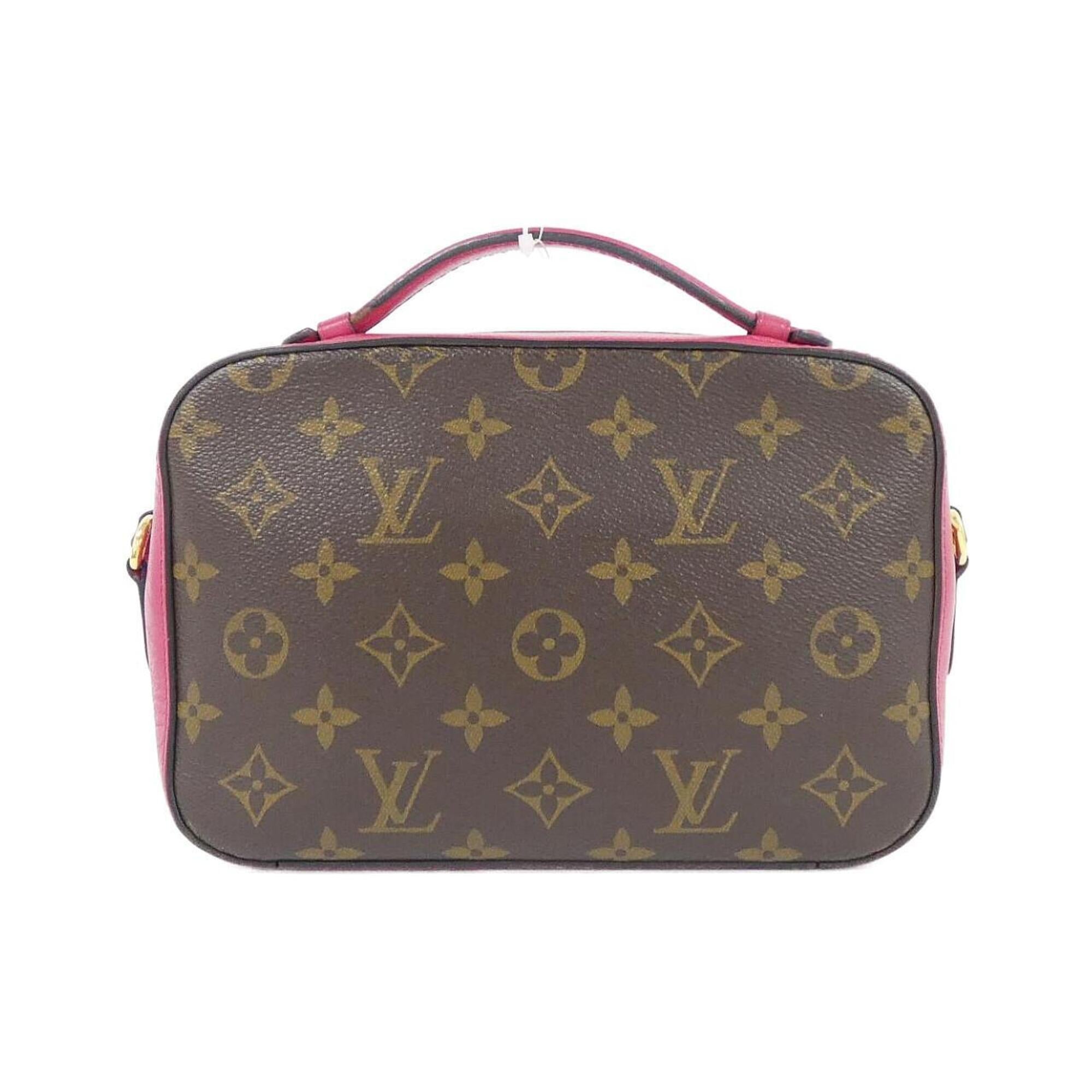 Louis Vuitton Monogram Brown Coated Canvas Shoulder Bag (Pre-Owned)