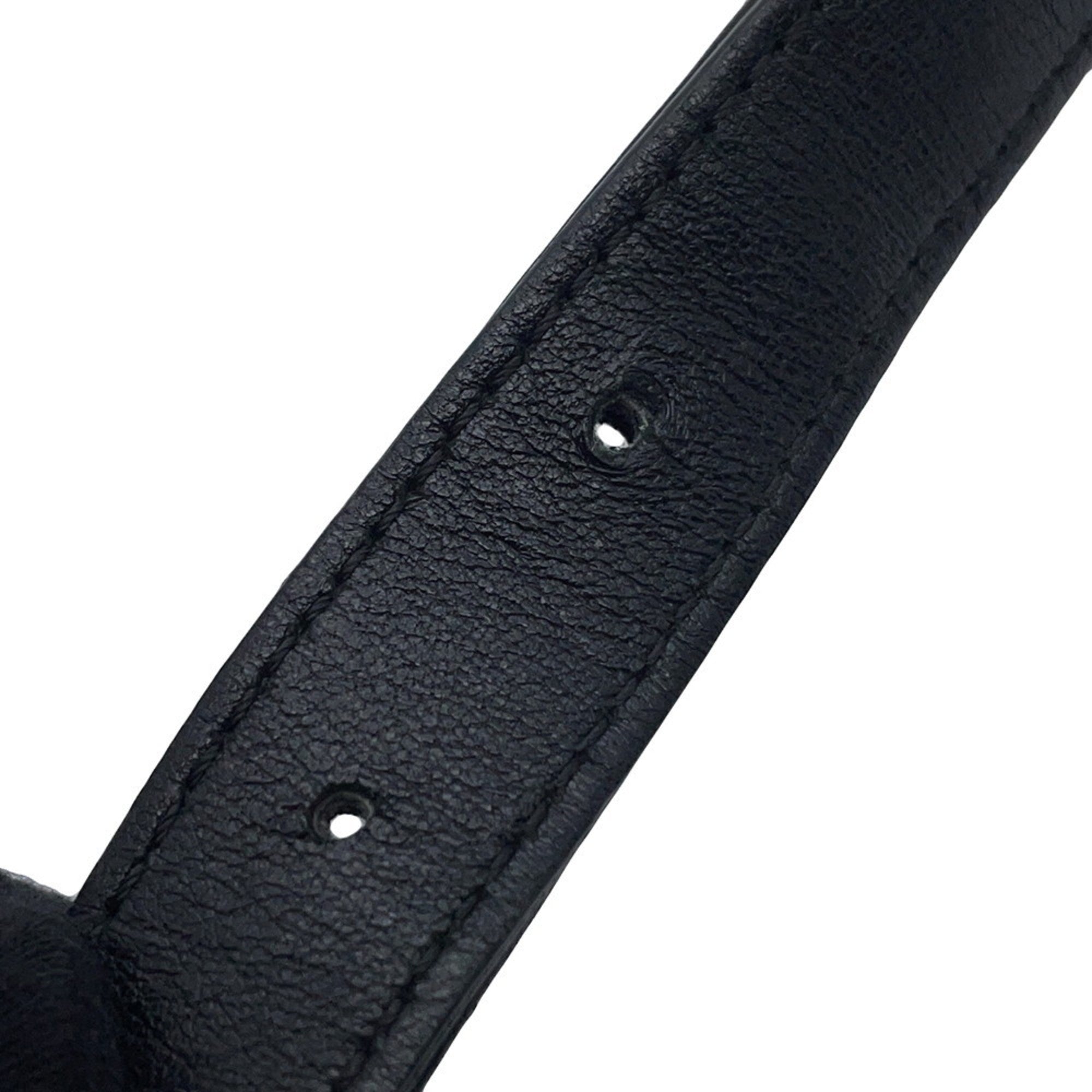 Chanel Black Leather Fanny Pack (Pre-Owned)