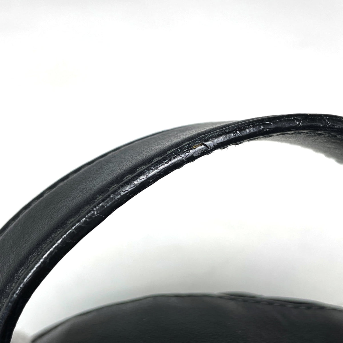 Gucci Gg Marmont Black Leather Backpack (Pre-Owned)