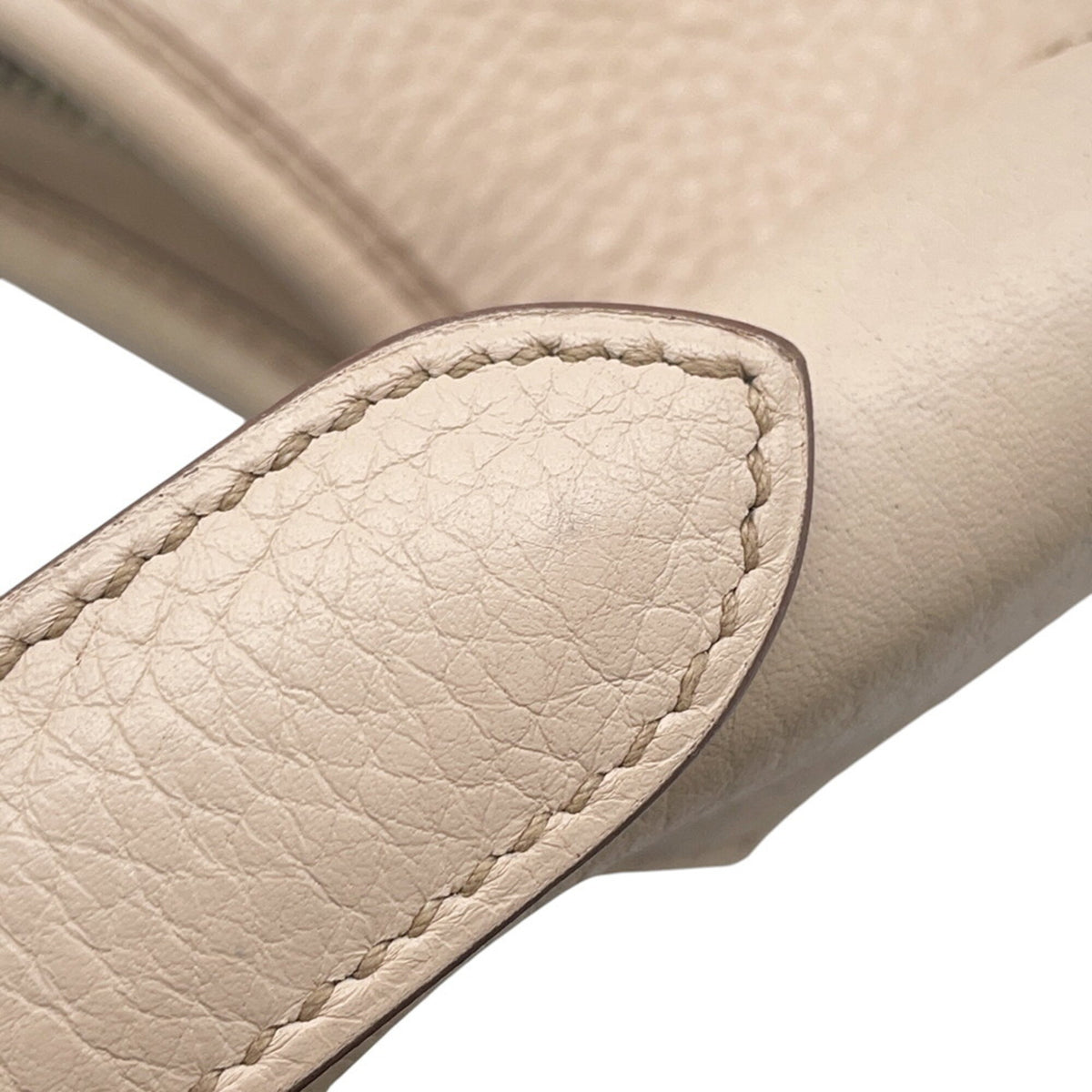 Hermes Ivory Ivory Handbag Shoulder Bag (Pre-Owned)