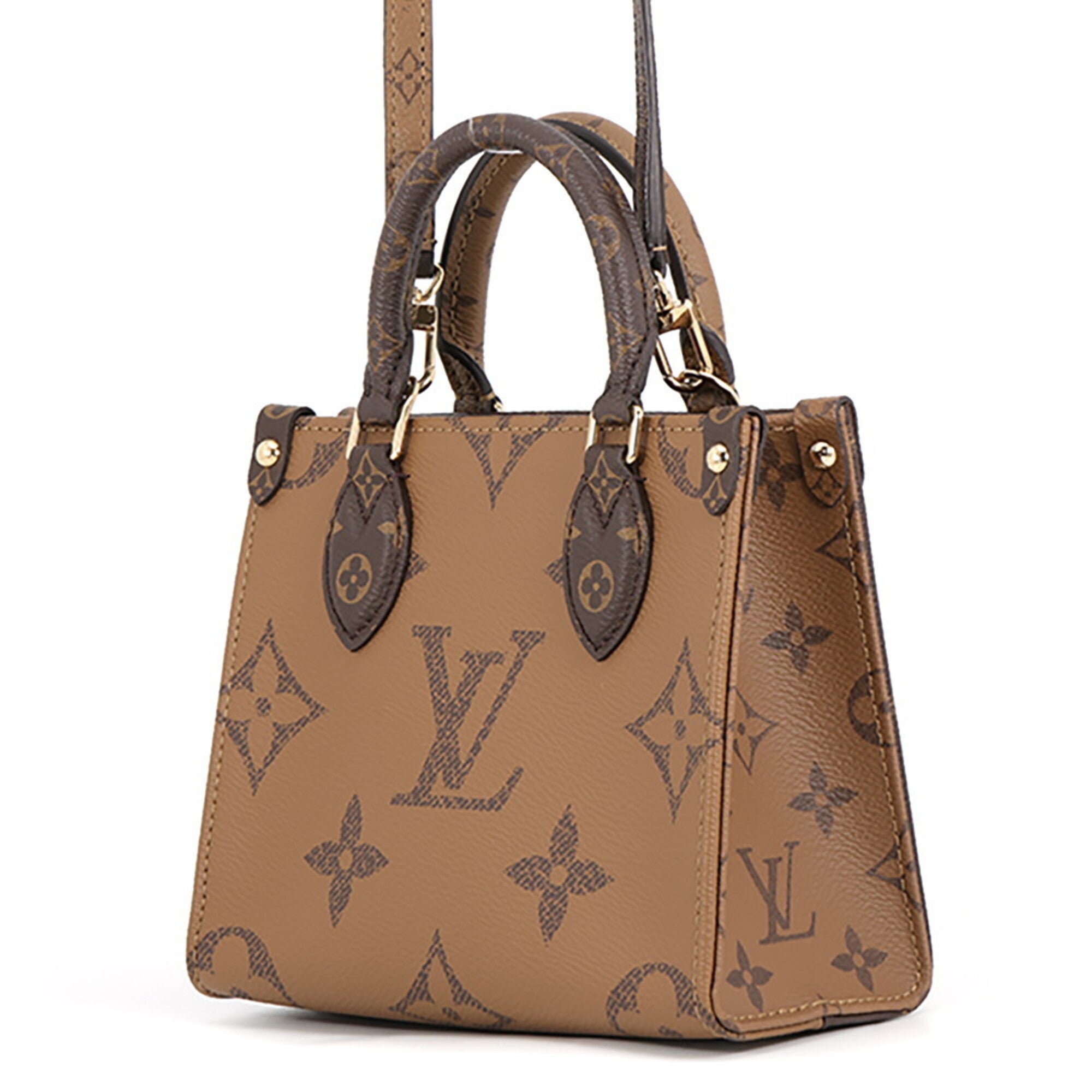 Louis Vuitton Monogram Reverse Red Color Monogram Reverse Handbag Shoulder Bag (Pre-Owned)