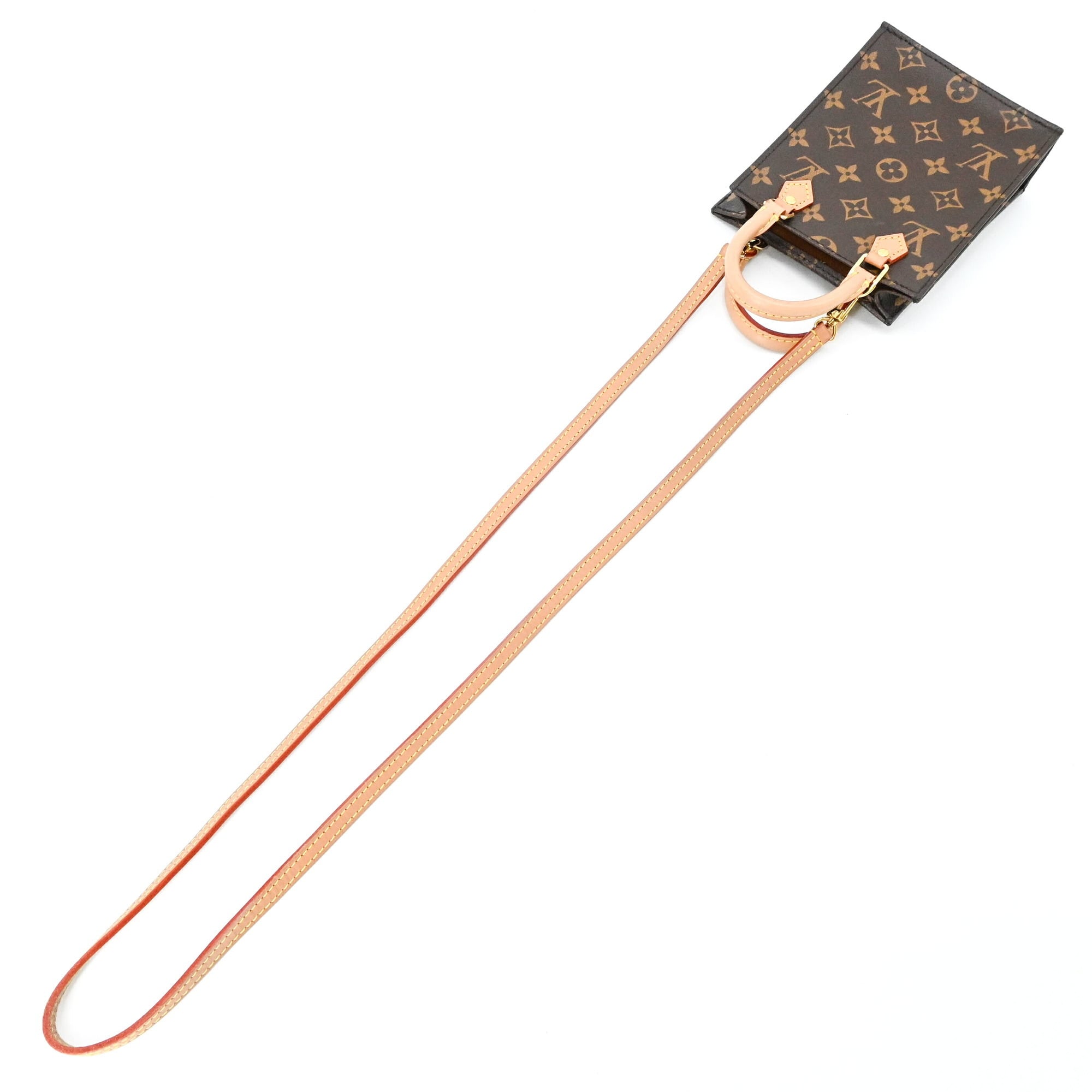Louis Vuitton Brown Monogram Monogram Handbag Shoulder Bag (Pre-Owned)