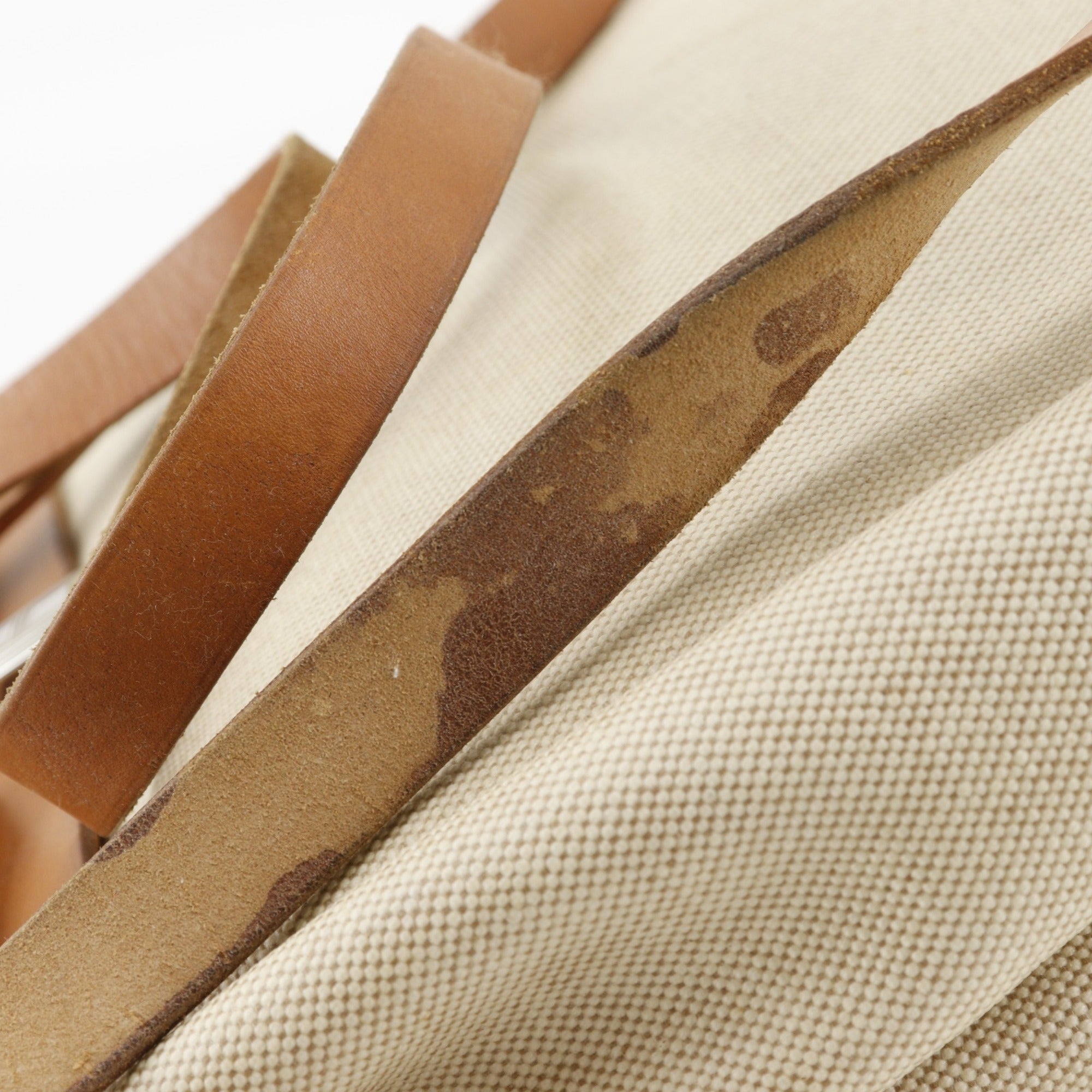 Hermes Beige Toile H Backpack (Pre-Owned)