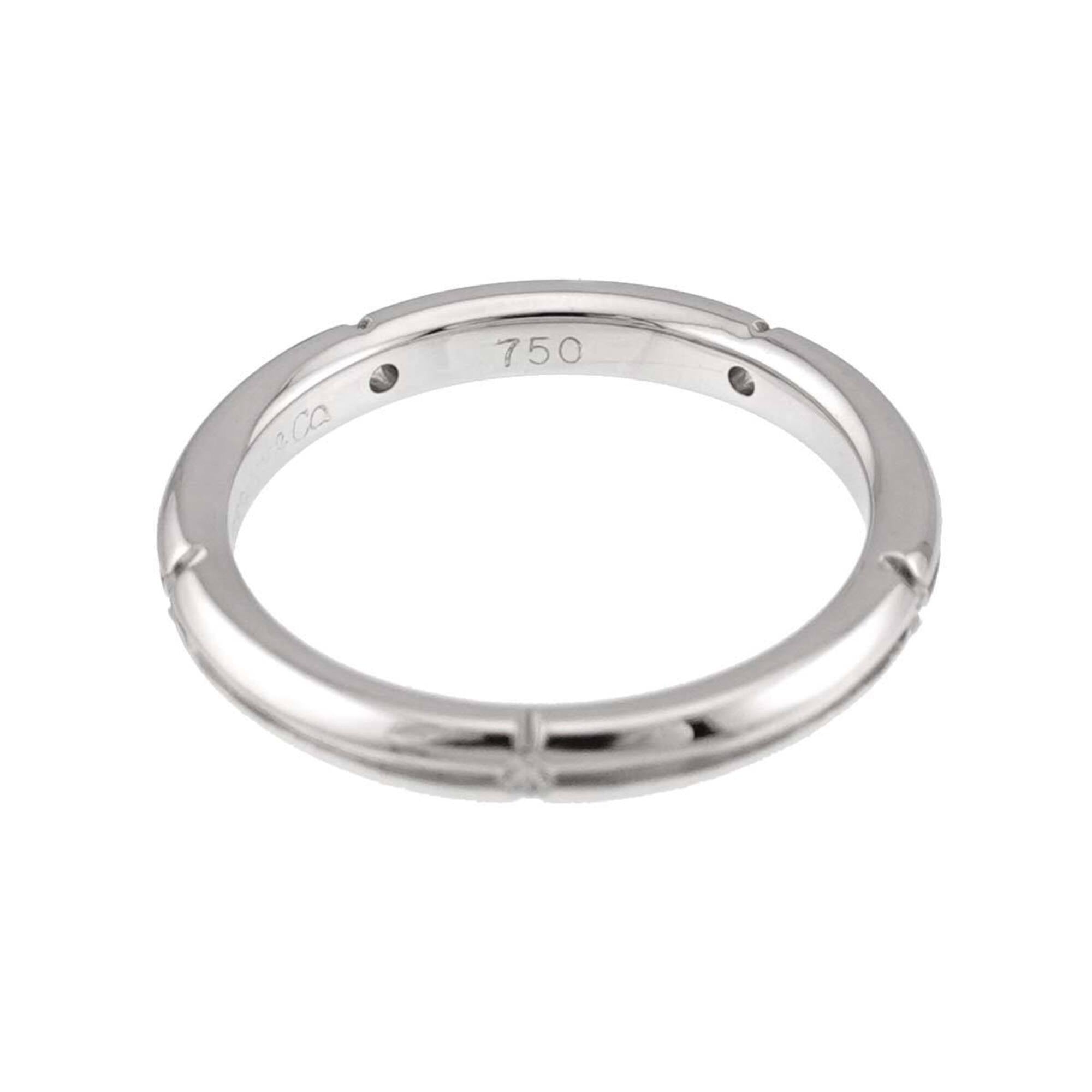 Tiffany White Gold (18K) Band Ring (Pre-Owned)