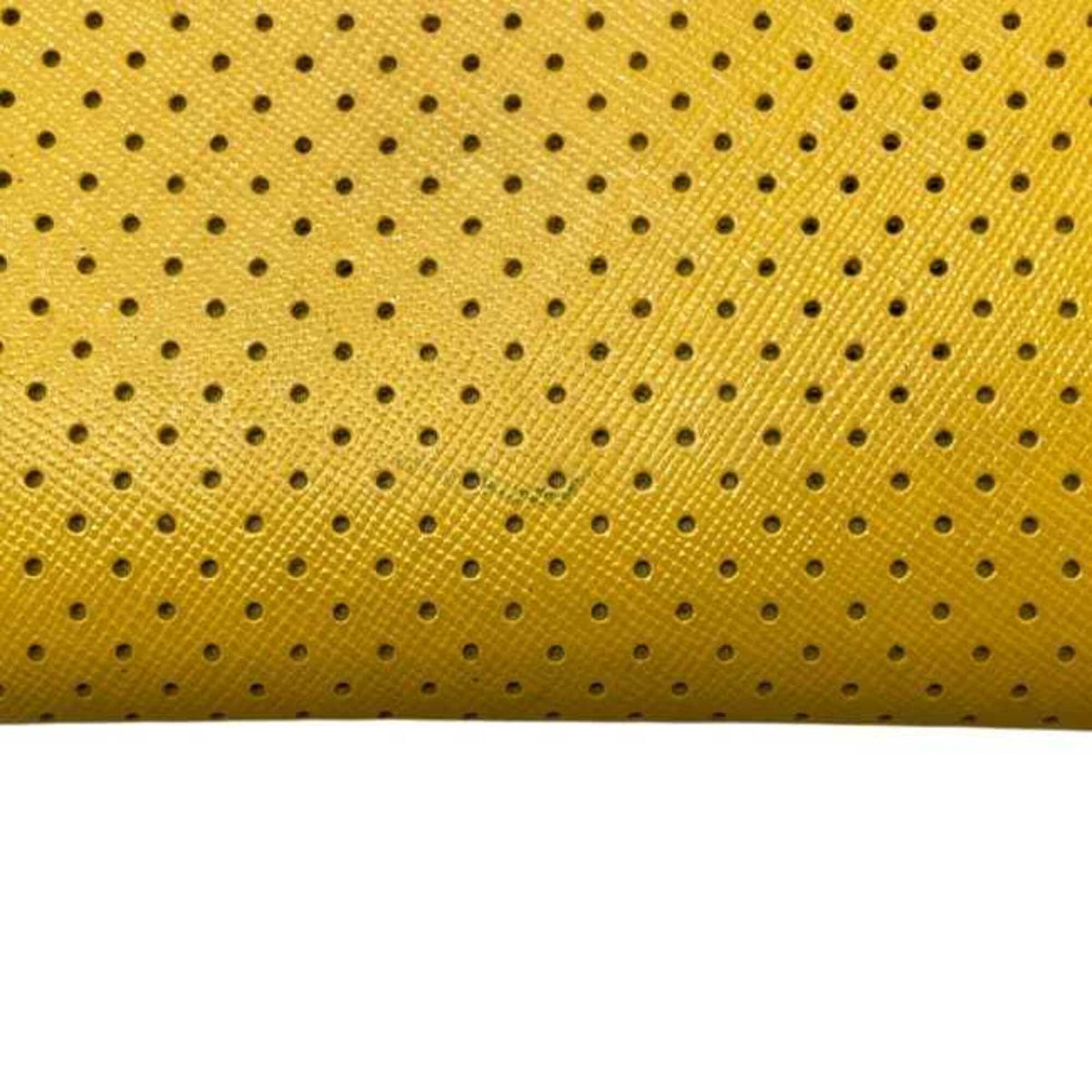 Prada Yellow Leather Long Wallet (Bi-Fold) (Pre-Owned)