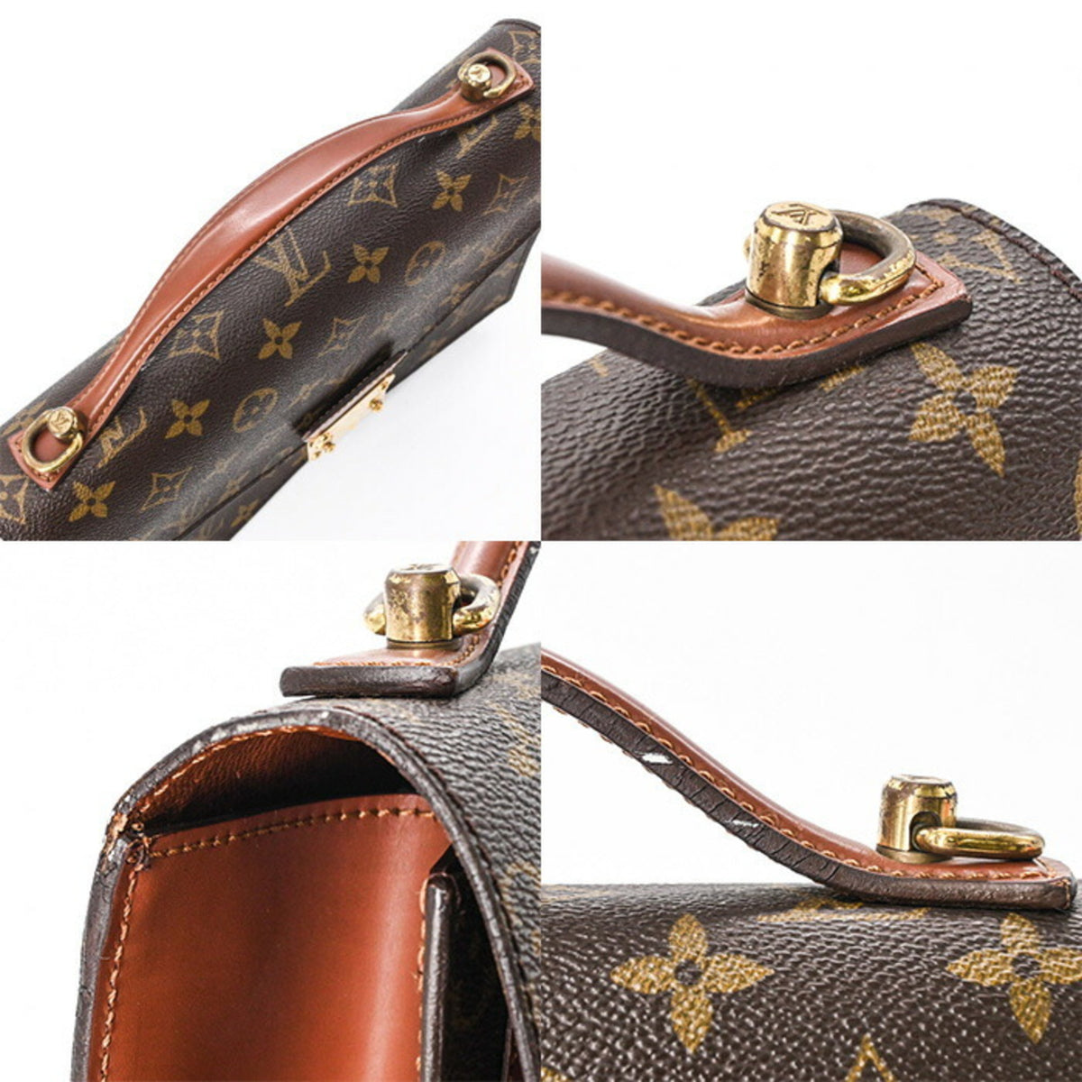 Louis Vuitton Monogram Brown Monogram Handbag (Pre-Owned)