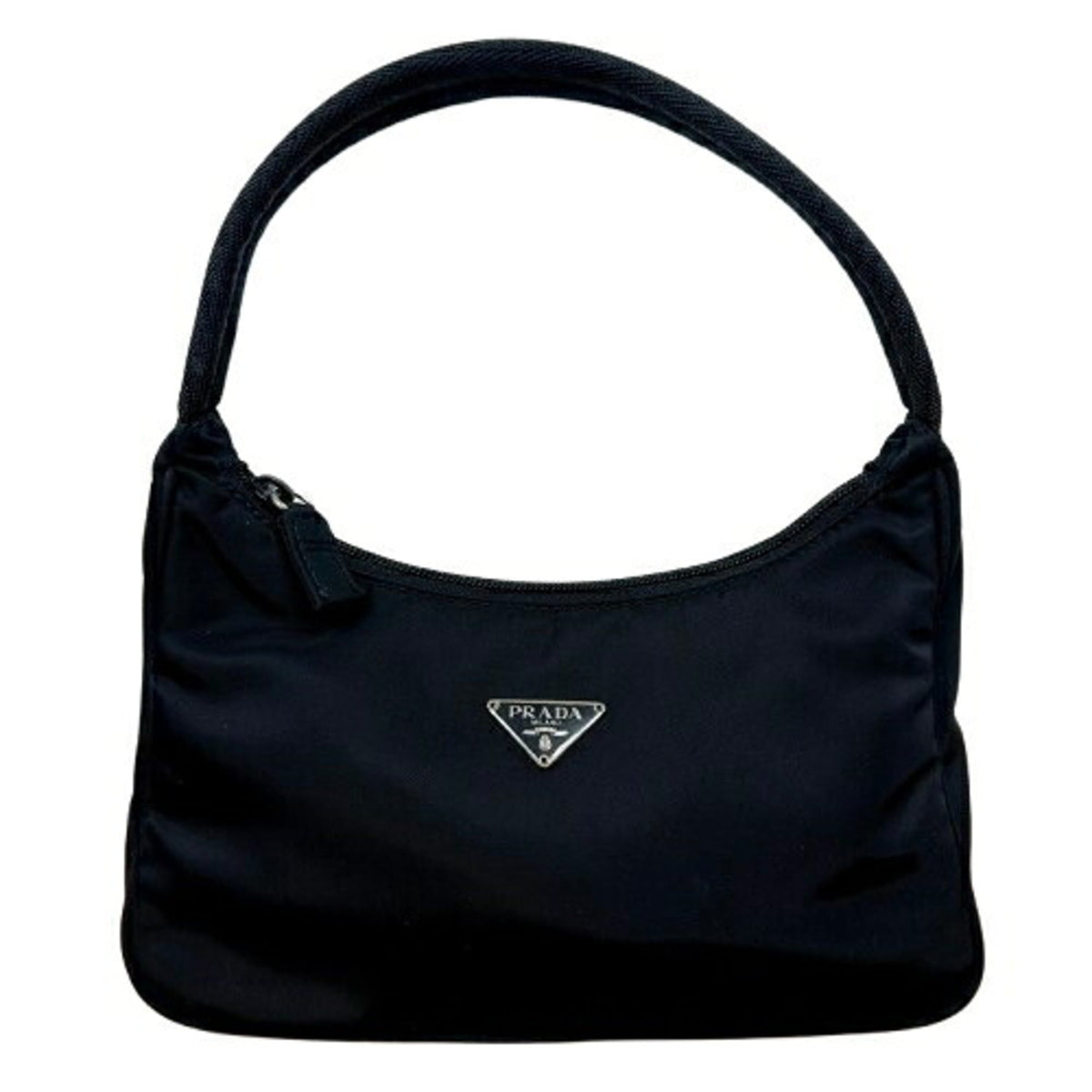 Prada Black Nylon Handbag (Pre-Owned)