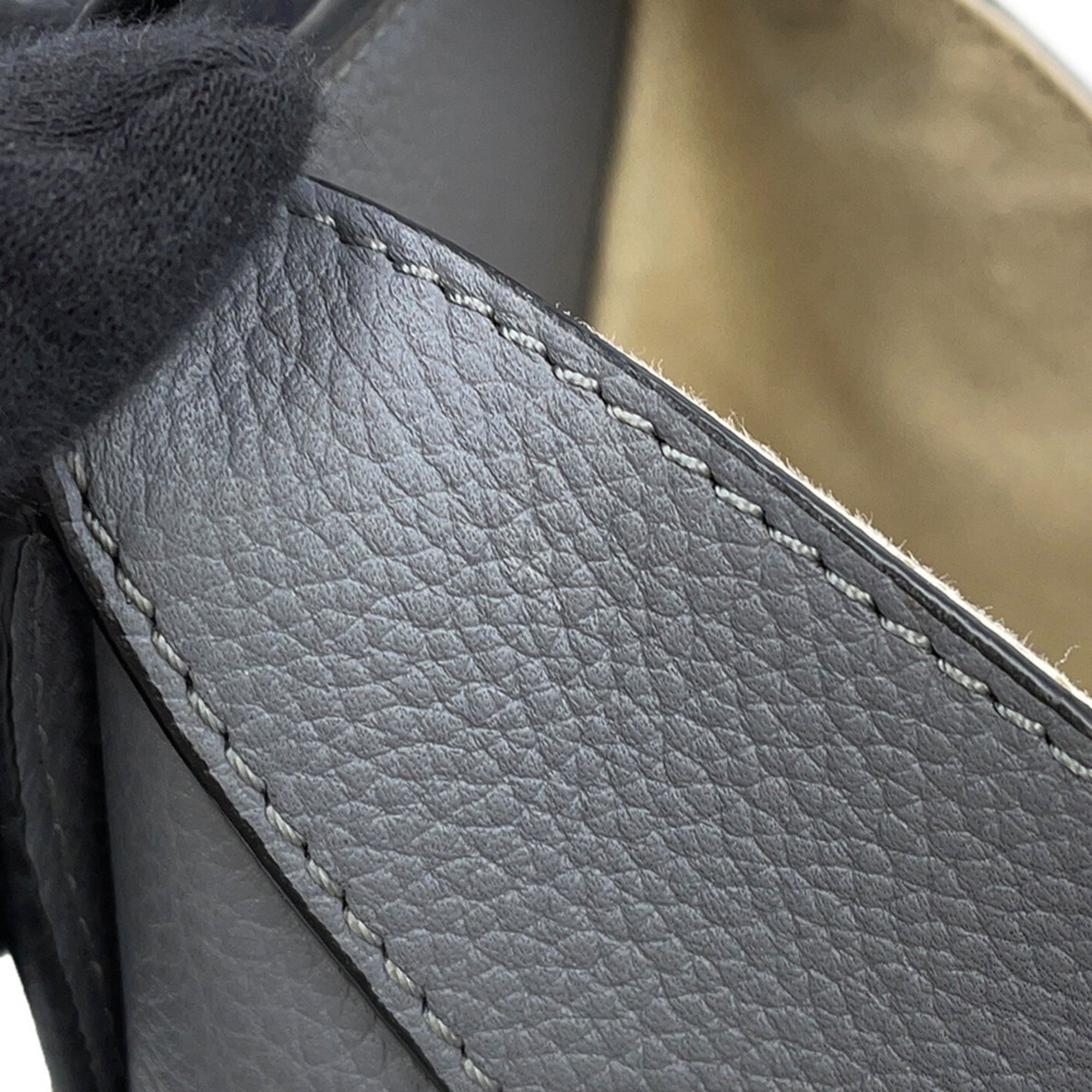 Loewe Hammock Gray Handbag (Pre-Owned)