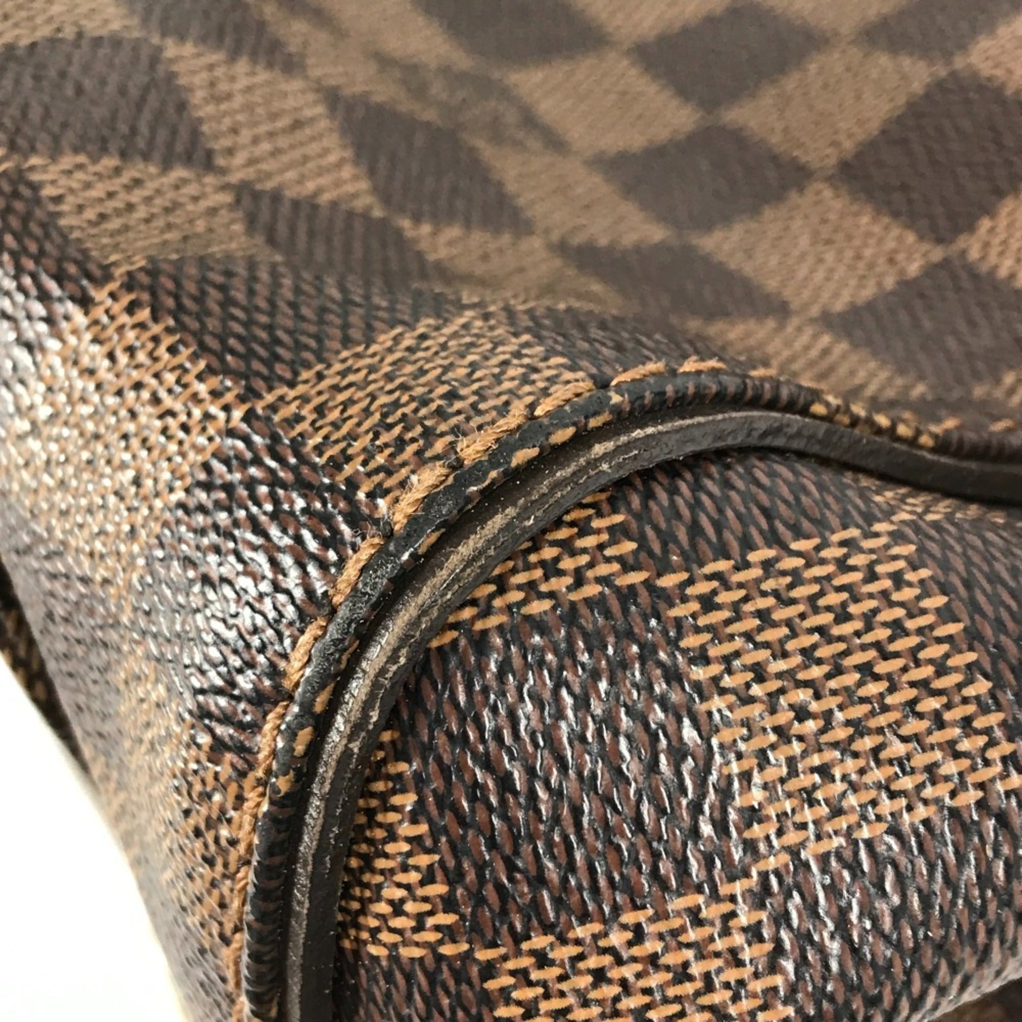 Louis Vuitton Damier Brown Ebene Damier Canvas Shoulder Bag Tote Bag (Pre-Owned)