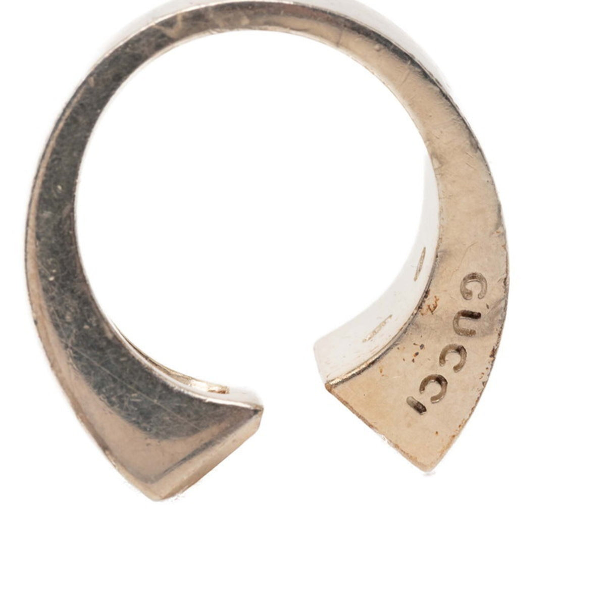 Gucci Silver 925 Band Ring (Pre-Owned)