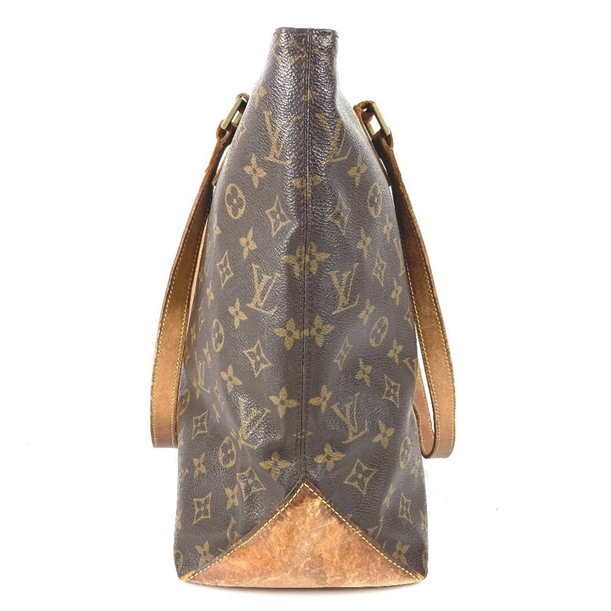 Louis Vuitton Brown Monogram Monogram Canvas Shoulder Bag Tote Bag (Pre-Owned)