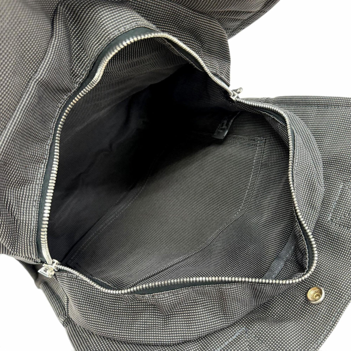 Hermes Gray Polyamide Polyester Backpack (Pre-Owned)