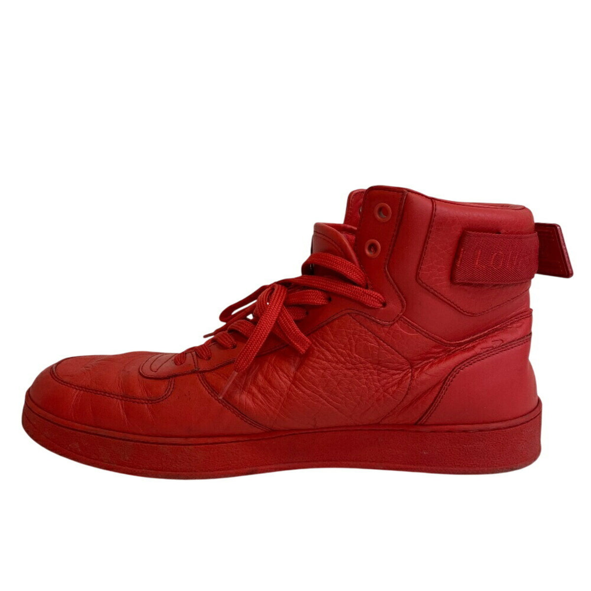 Louis Vuitton Red Color Sneakers (Pre-Owned)