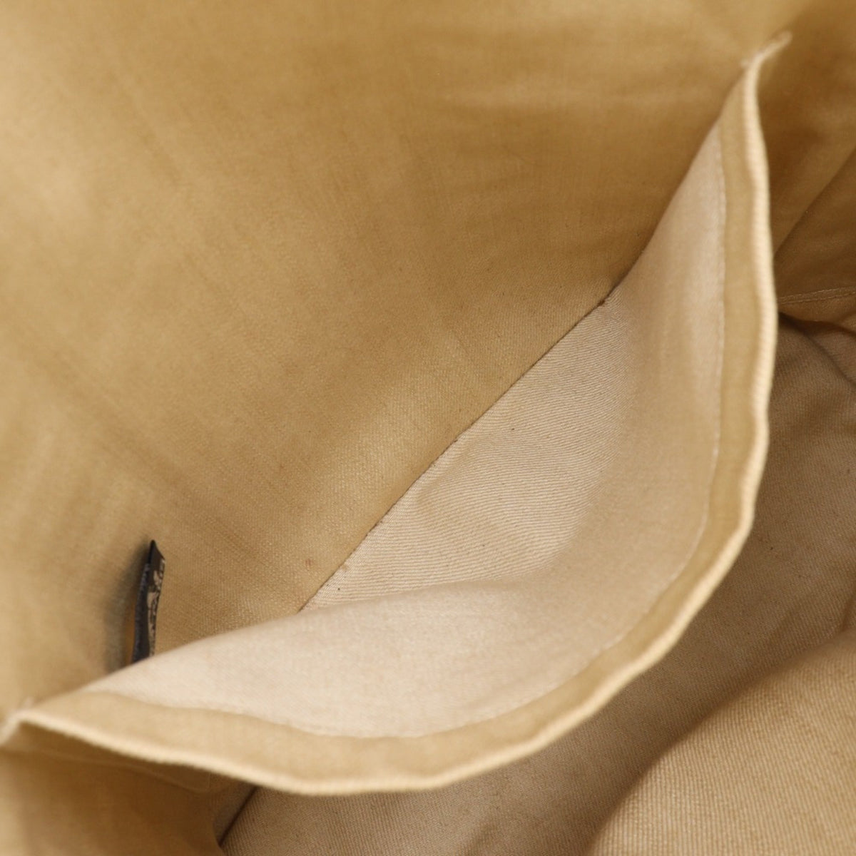 Hermes Beige Canvas Tote Bag (Pre-Owned)