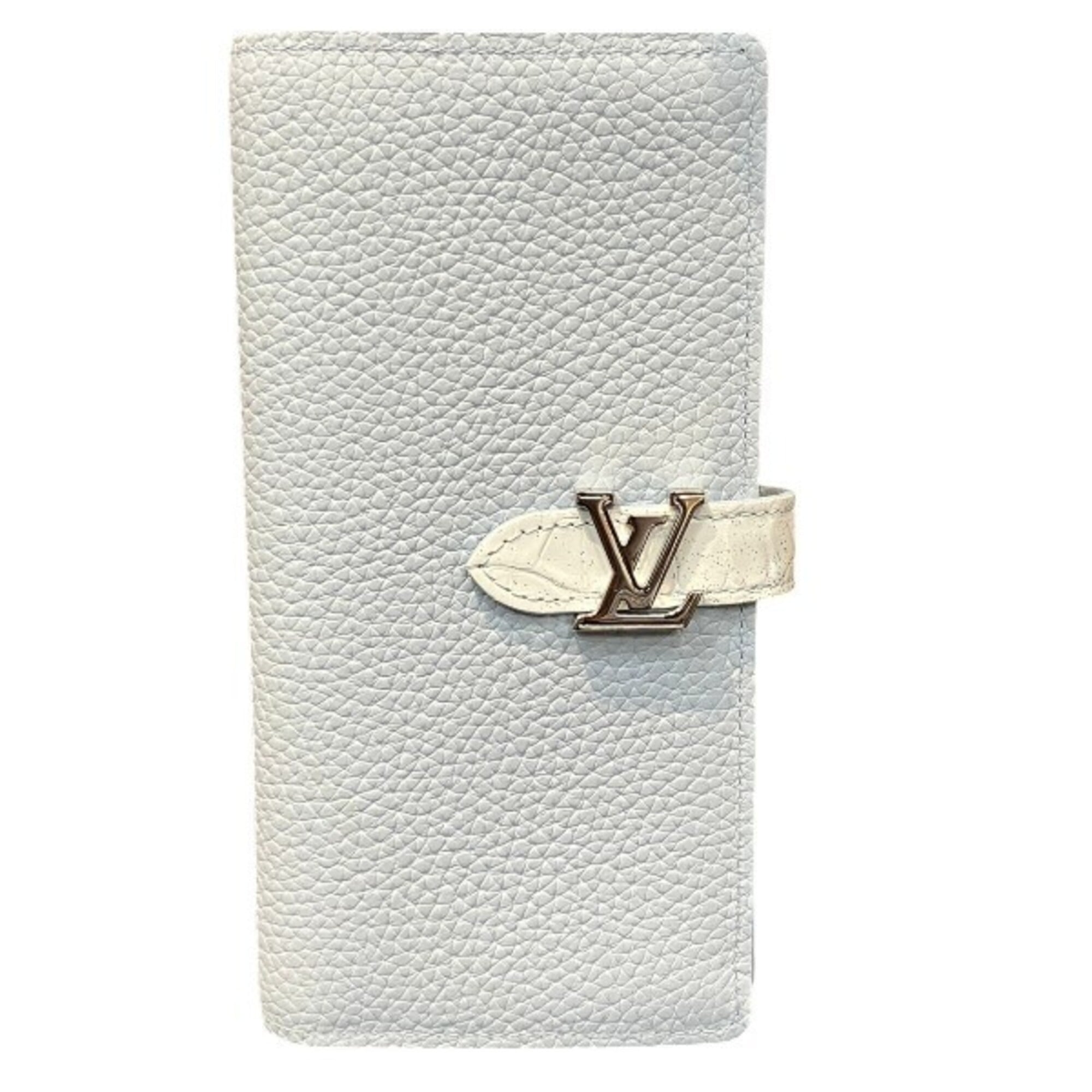 Louis Vuitton Leather Long Wallet (Bi-Fold) (Pre-Owned)