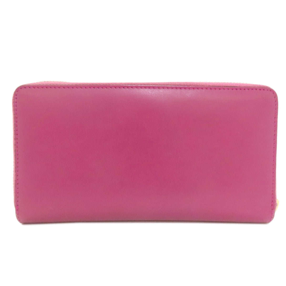 Gucci Pink Leather Long Wallet (Bi-Fold) (Pre-Owned)