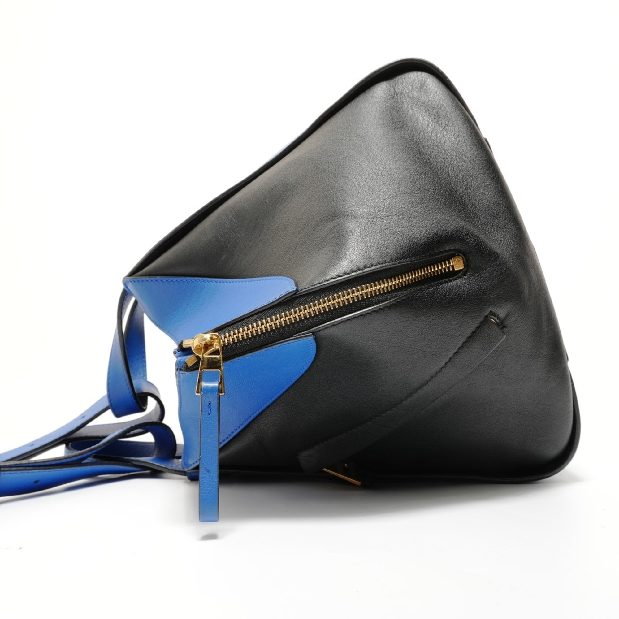 Loewe Hammock Blue Leather Handbag (Pre-Owned)