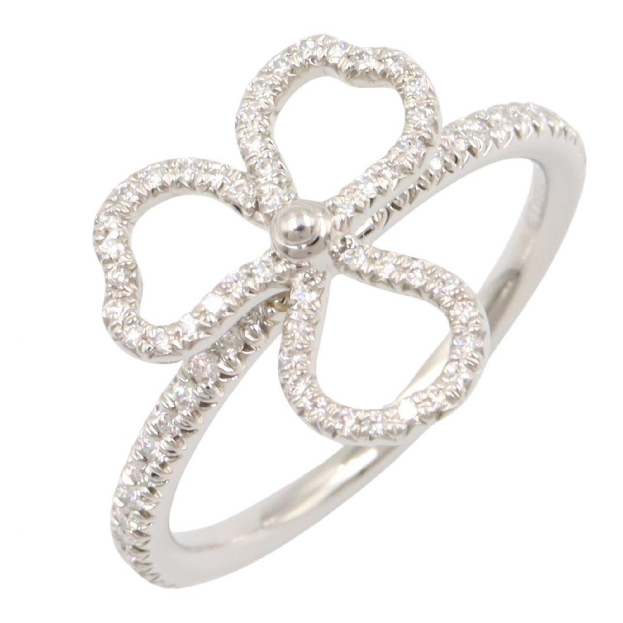 Tiffany Silver Clear Platinum 950 Band Ring (Pre-Owned)