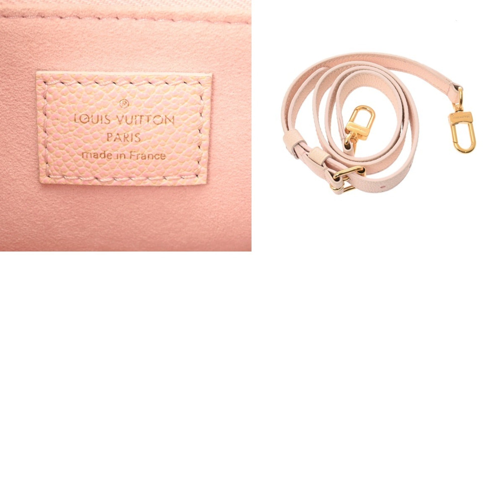 Louis Vuitton Light Pink Leather Handbag (Pre-Owned)