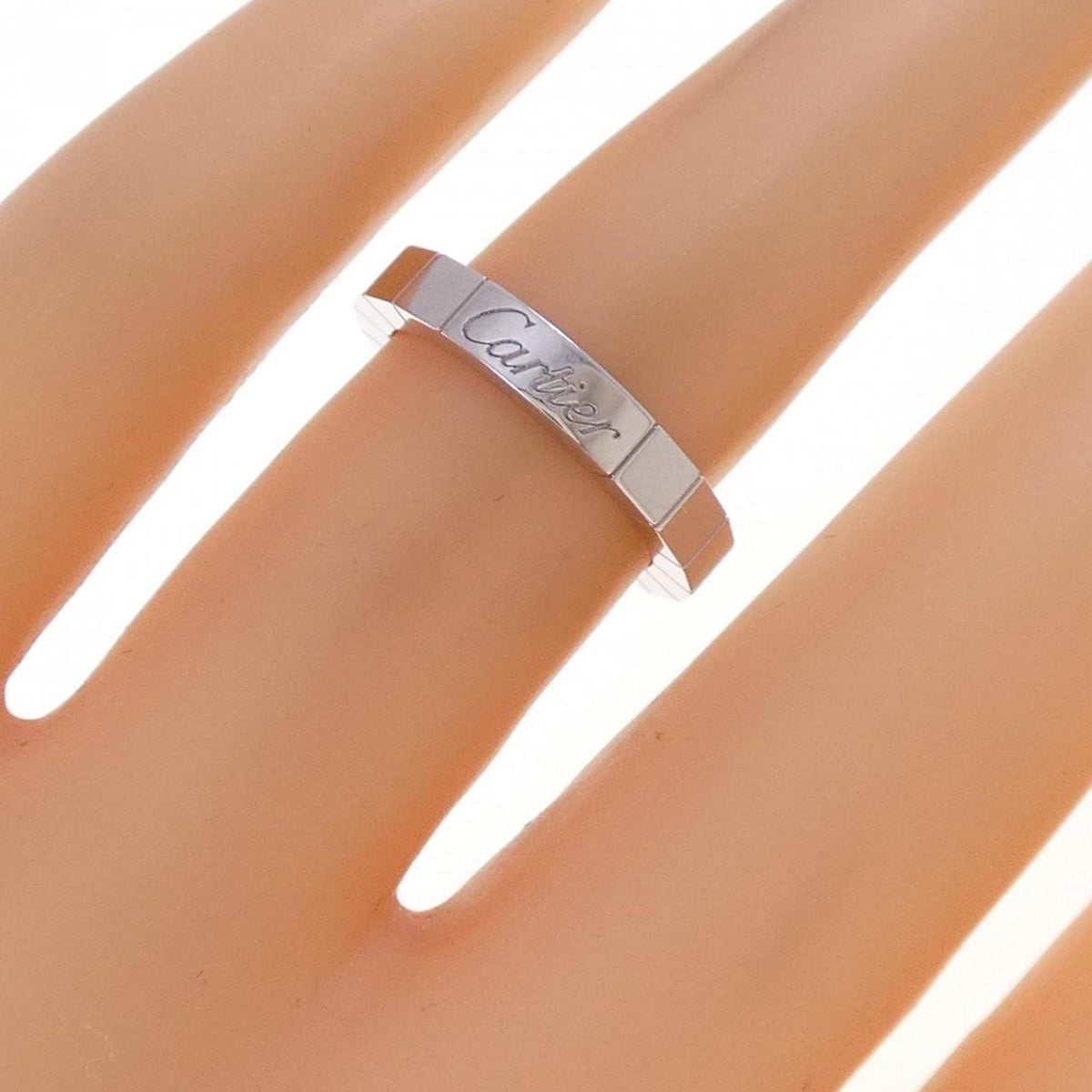 Cartier White Gold White Gold (18K) Band Ring (Pre-Owned)