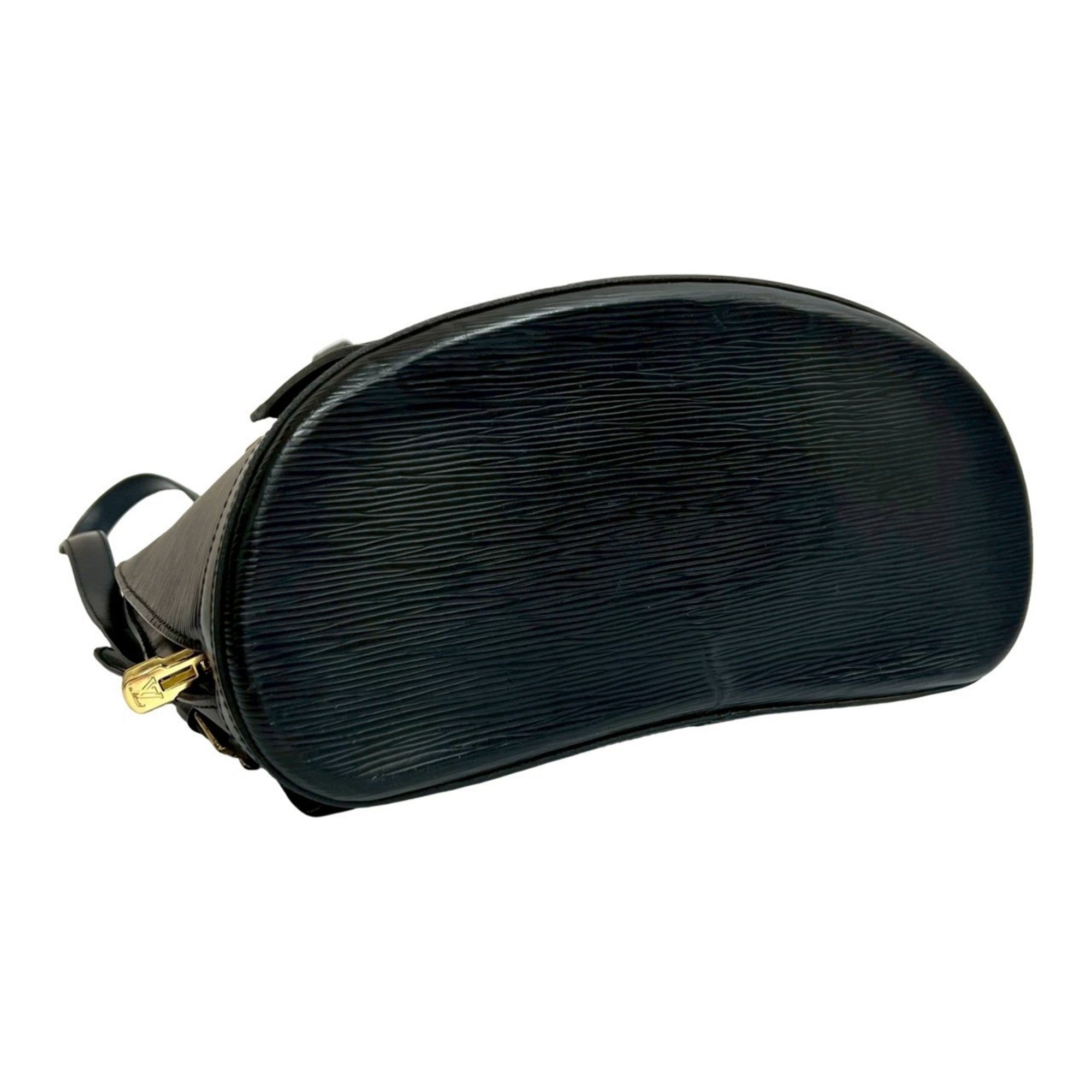 Louis Vuitton Black Leather Backpack (Pre-Owned)