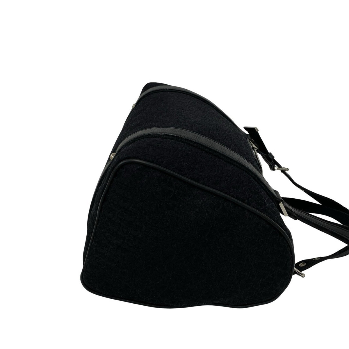 Christian Dior Black Canvas Leather Handbag (Pre-Owned)