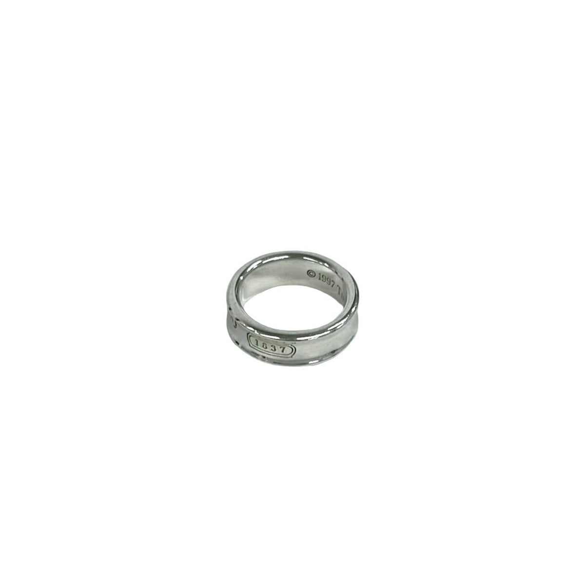 Tiffany Silver Silver 925 Band Ring (Pre-Owned)