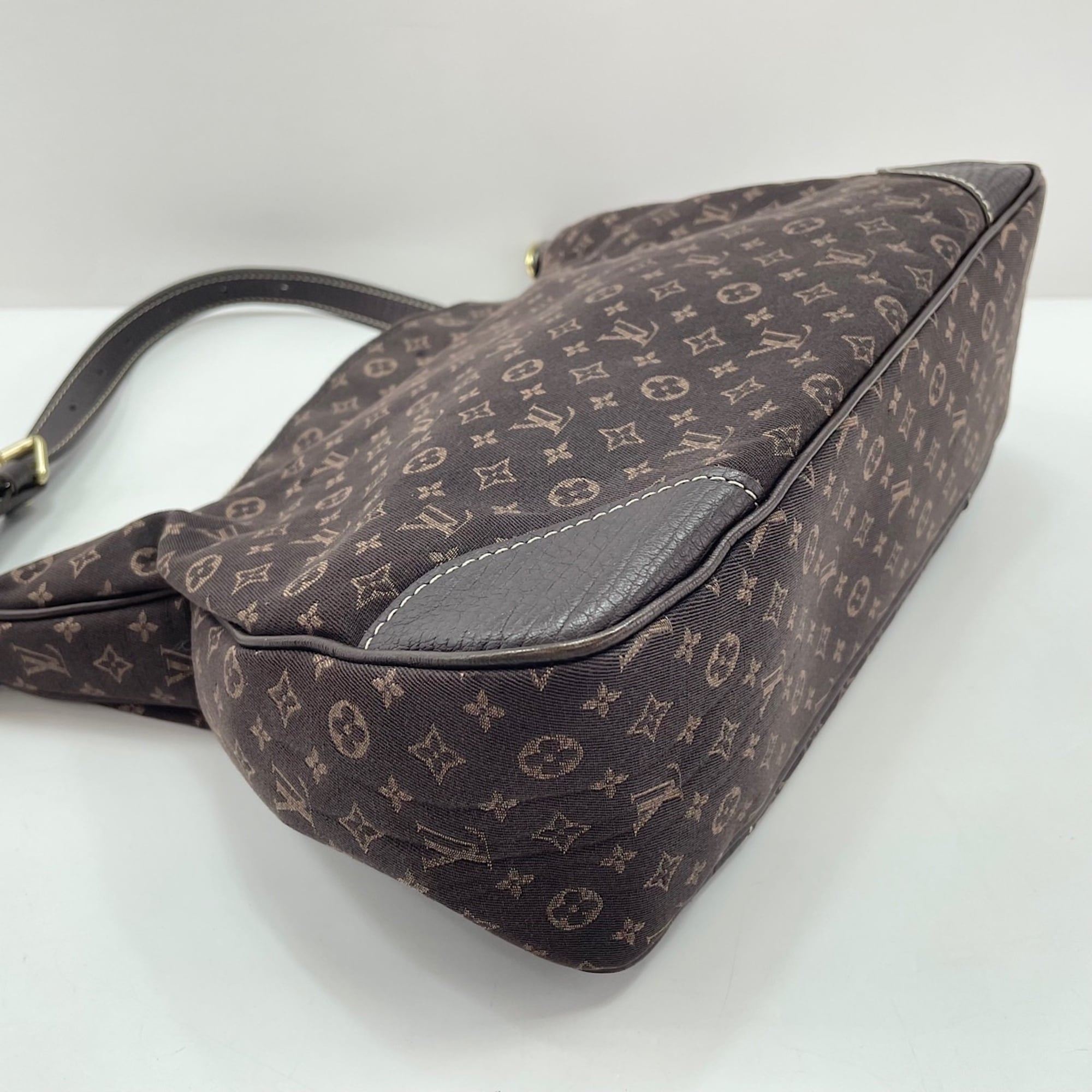 Louis Vuitton Monogram Mini Lin Brown Monogram Mini Lin Shoulder Bag (Pre-Owned)
