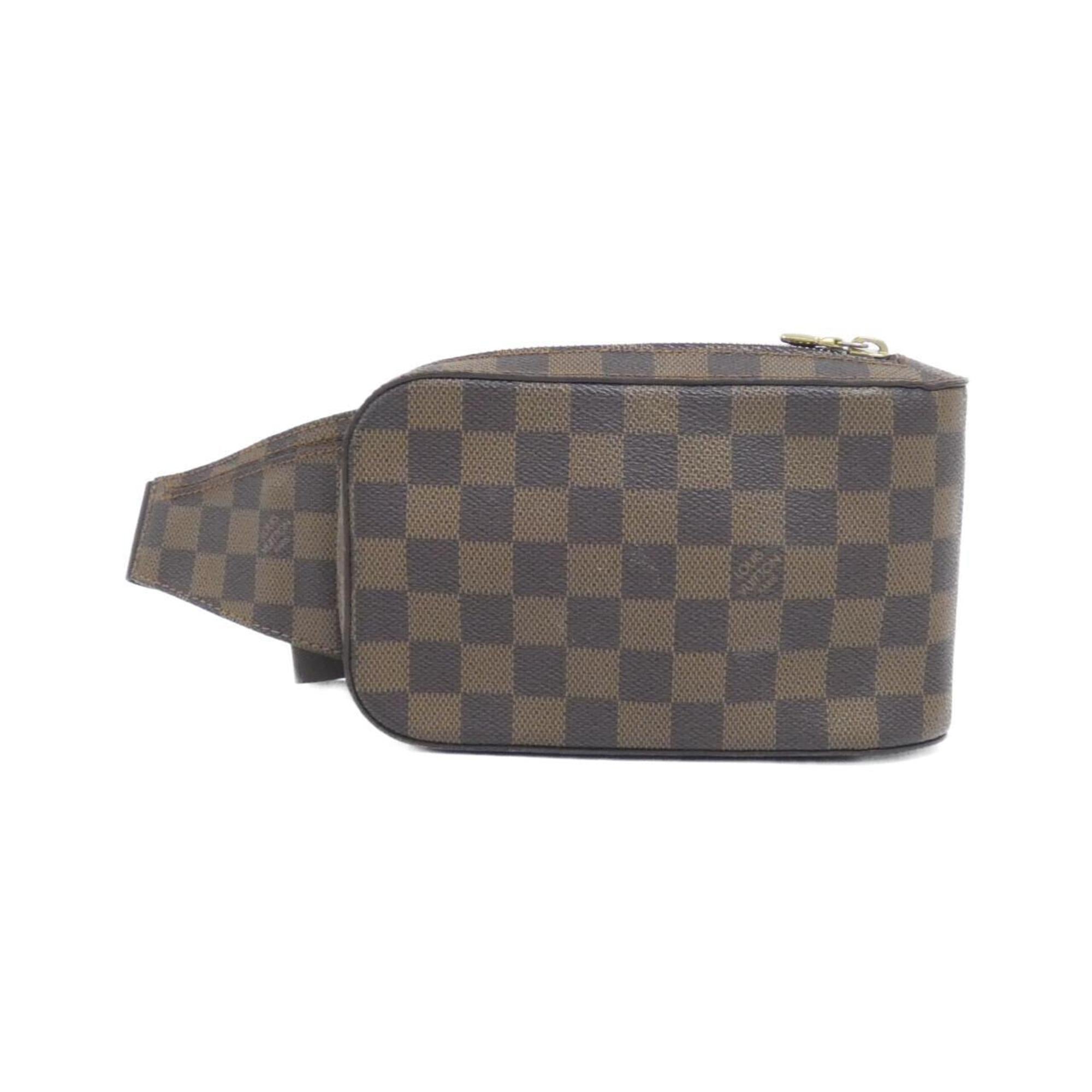 Louis Vuitton Ebene Coated Canvas Shoulder Bag (Pre-Owned)