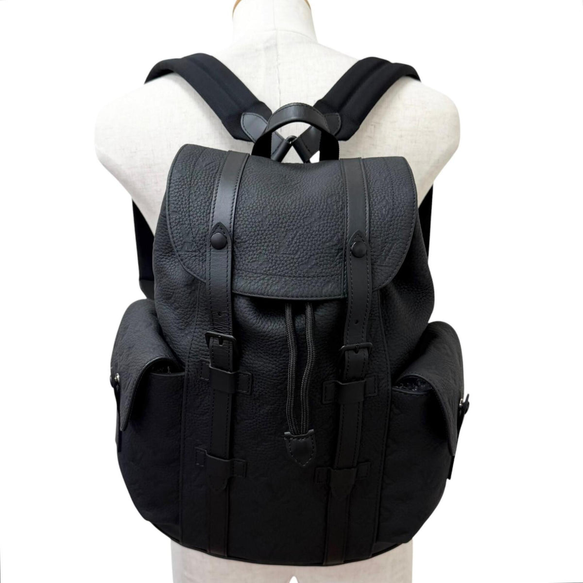 Louis Vuitton Black Monogram Backpack (Pre-Owned)