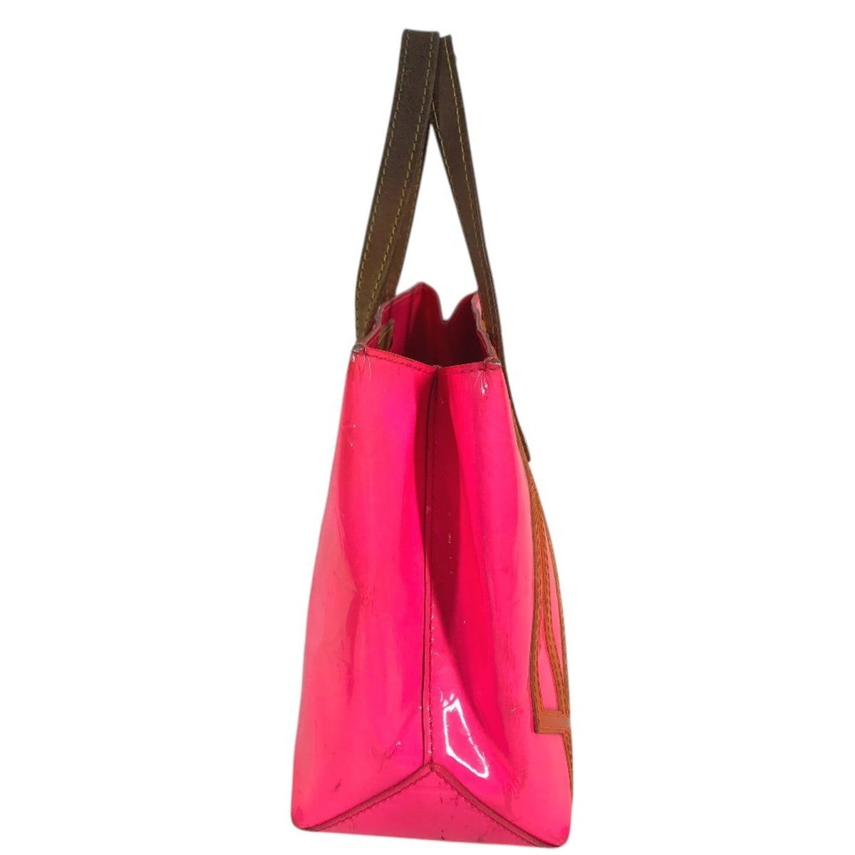 Louis Vuitton Pink Monogram Vernis Handbag (Pre-Owned)