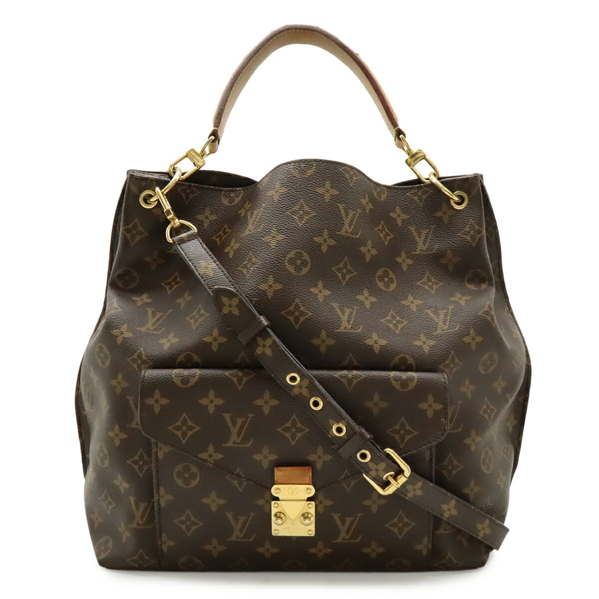 Louis Vuitton Brown Galle Monogram Monogram Handbag Shoulder Bag (Pre-Owned)