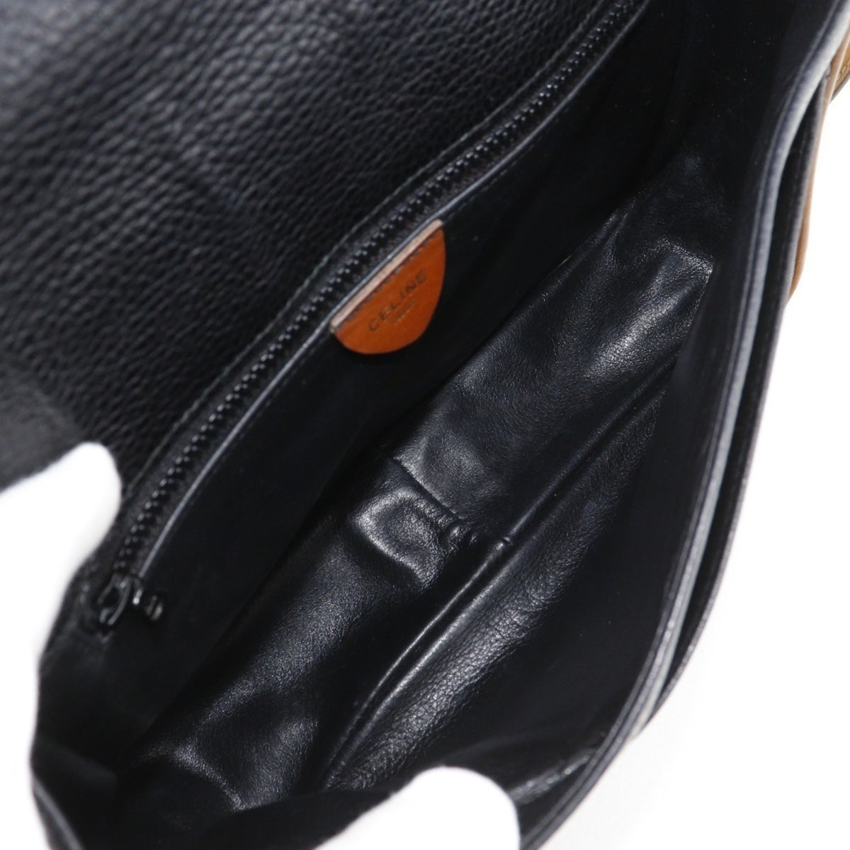 Celine Black Leather Shoulder Bag (Pre-Owned)