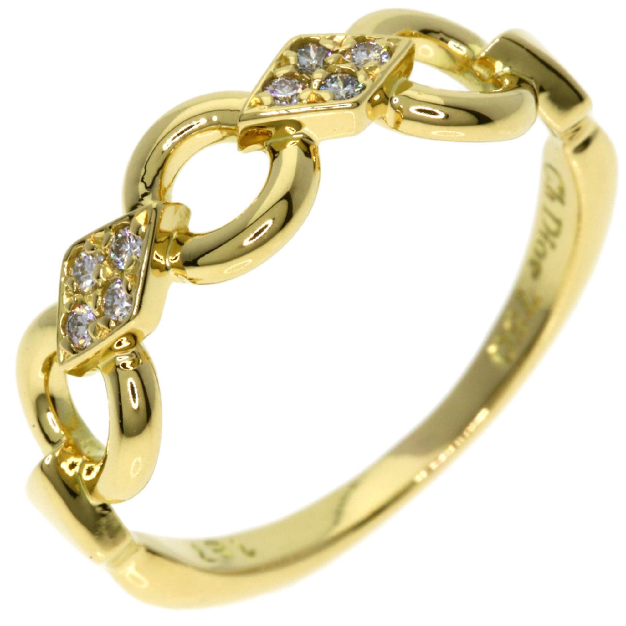 Christian Dior Yellow Gold (18K) Band Ring (Pre-Owned)