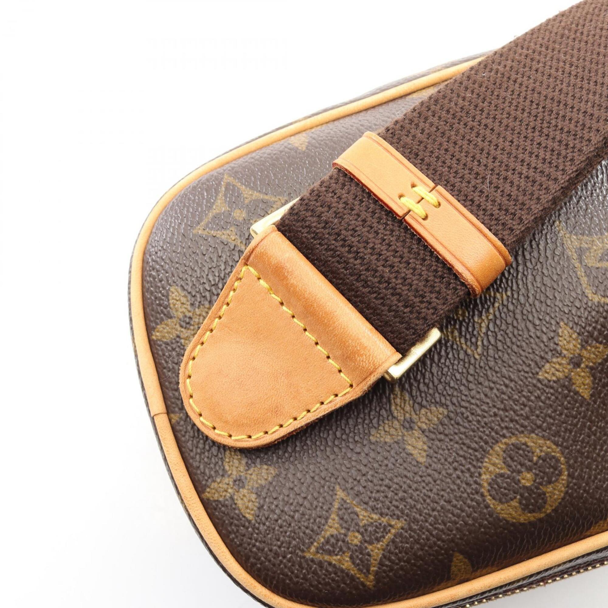Louis Vuitton Brown Monogram Coated Canvas Leather Fanny Pack Sling Bag (Pre-Owned)