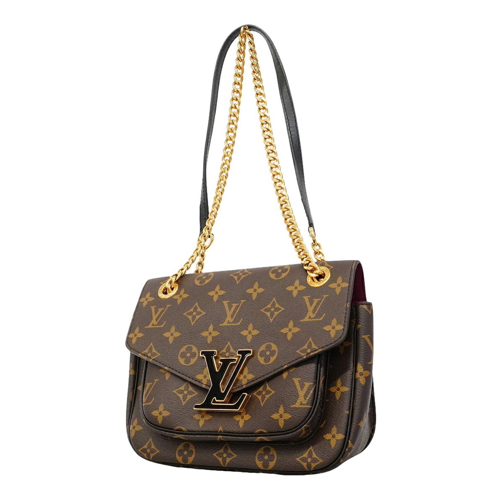 Louis Vuitton Black Brown Shoulder Bag (Pre-Owned)