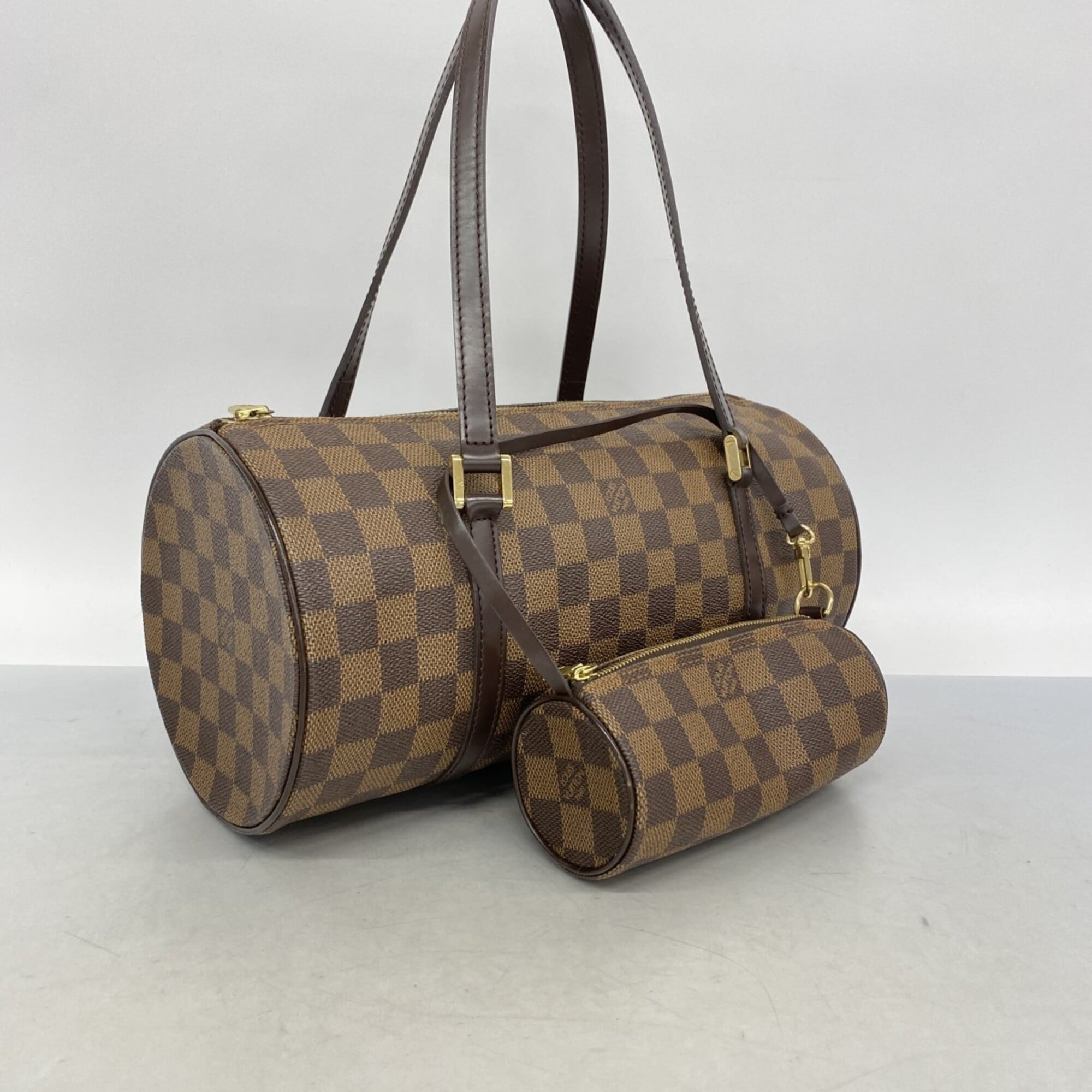 Louis Vuitton Ebene Handbag (Pre-Owned)