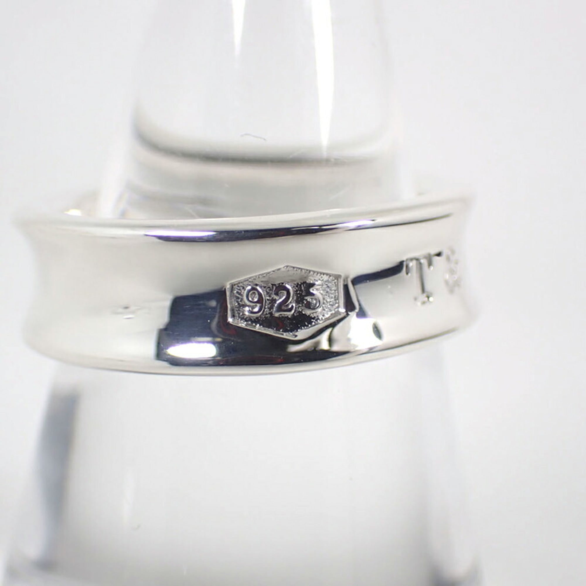 Tiffany Silver Sterling Silver 925 Band Ring (Pre-Owned)