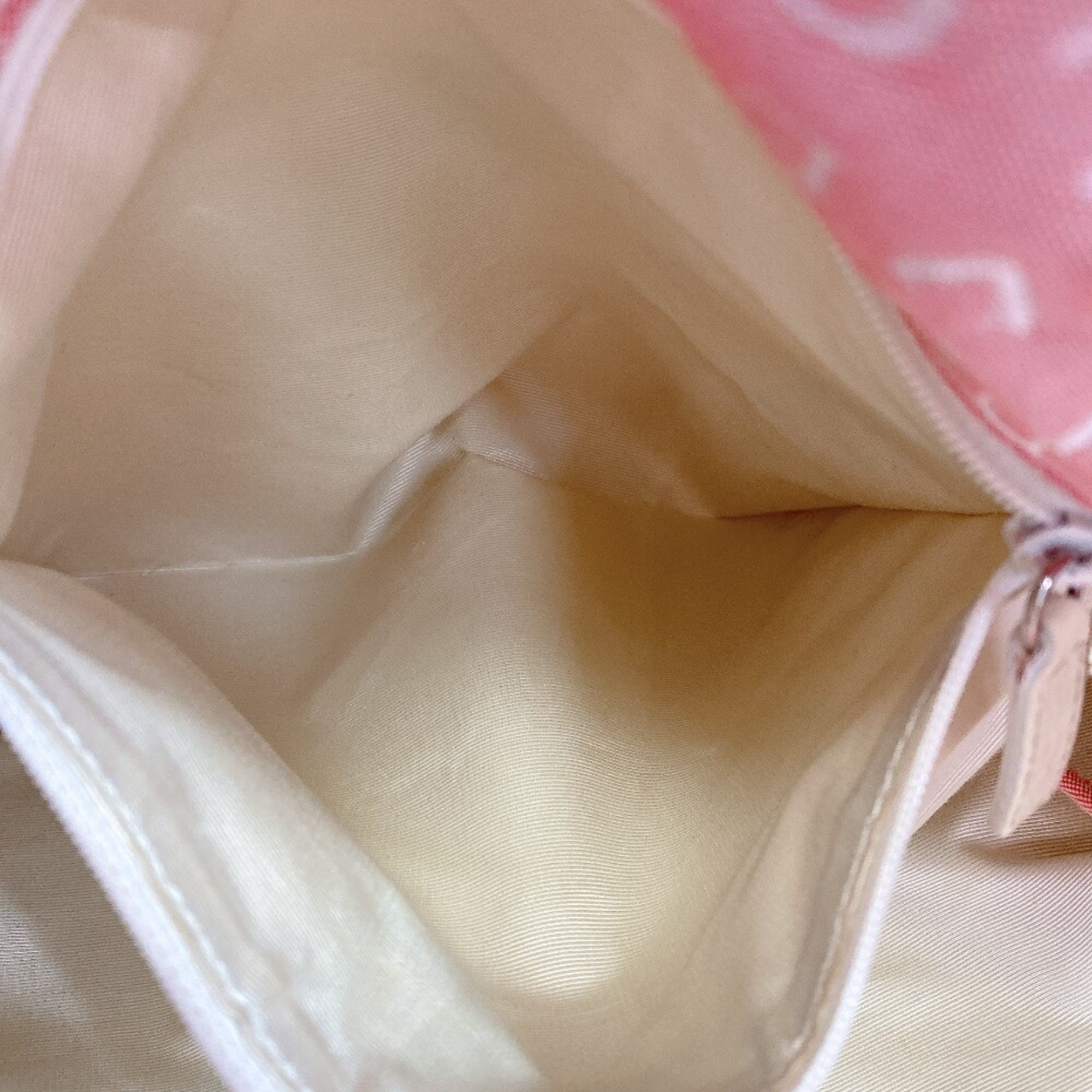 Bvlgari Pink Canvas Tote Bag (Pre-Owned)
